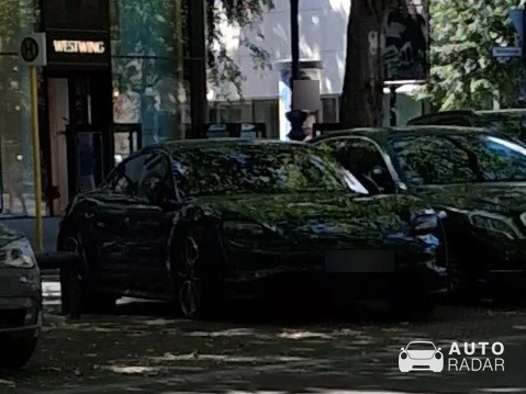 Porsche Taycan spotted in Berlin