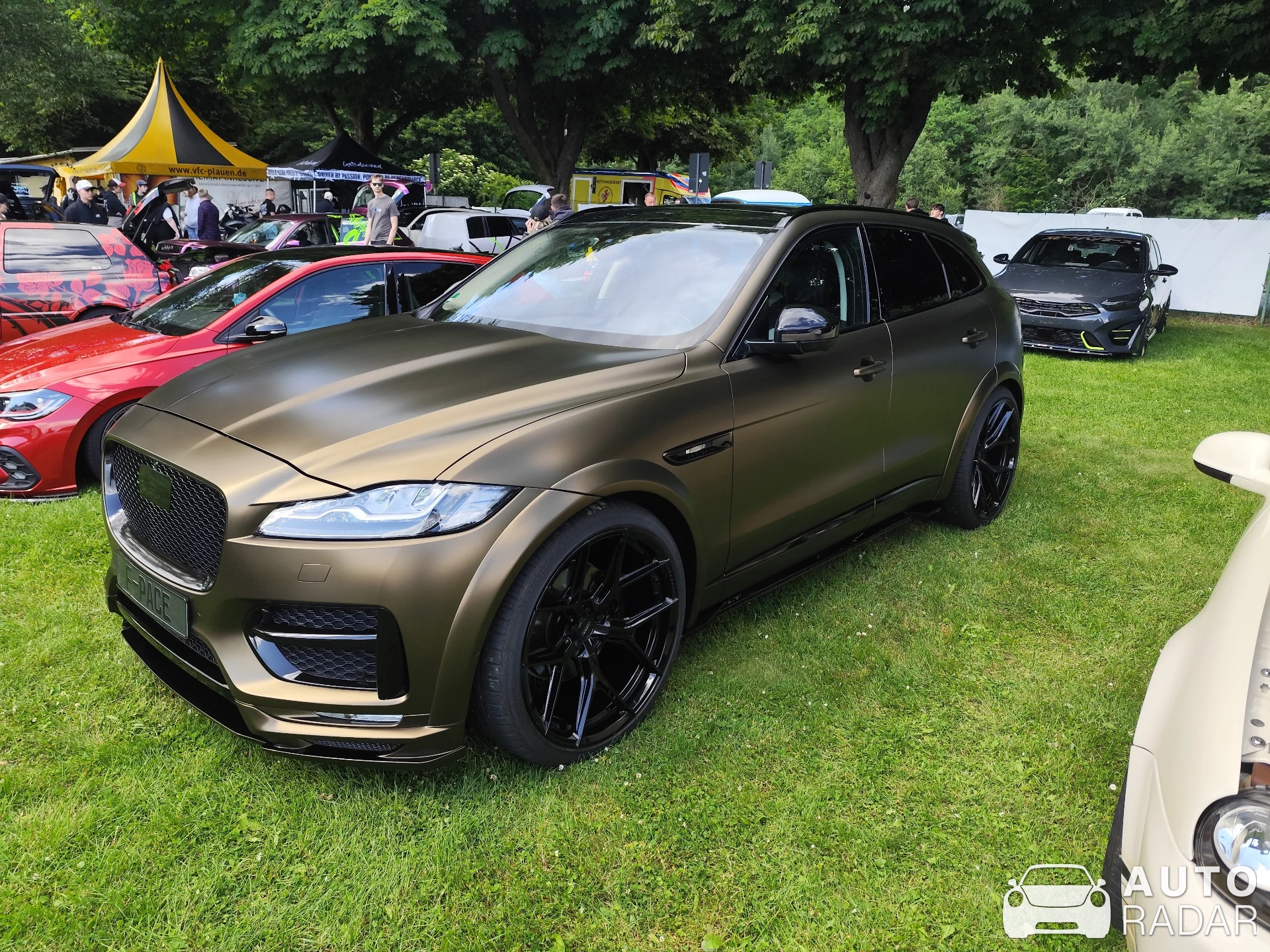 Jaguar F-PACE Hamann spotted in Plauen