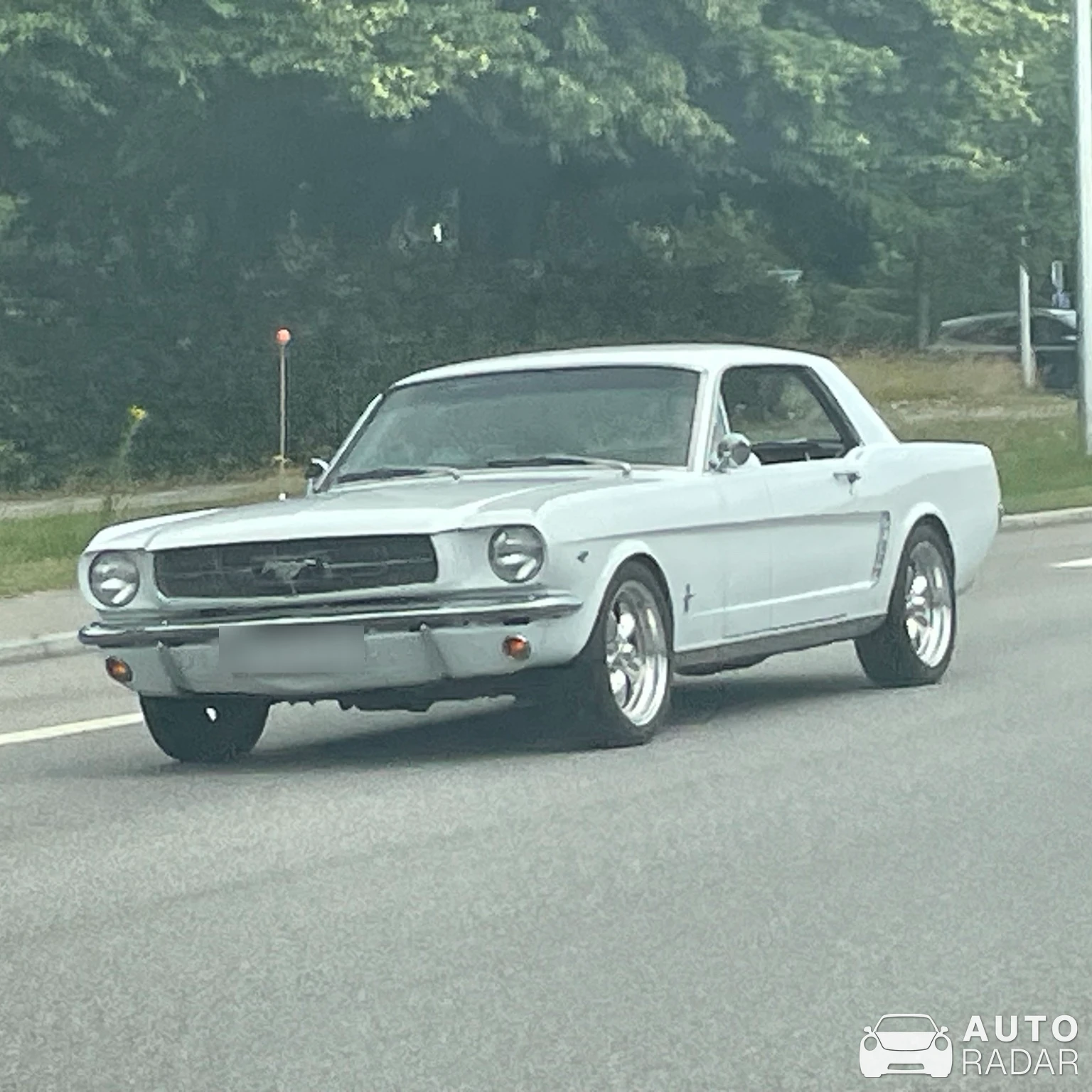 Ford Mustang Coupé 1966 spotted in Helsingør