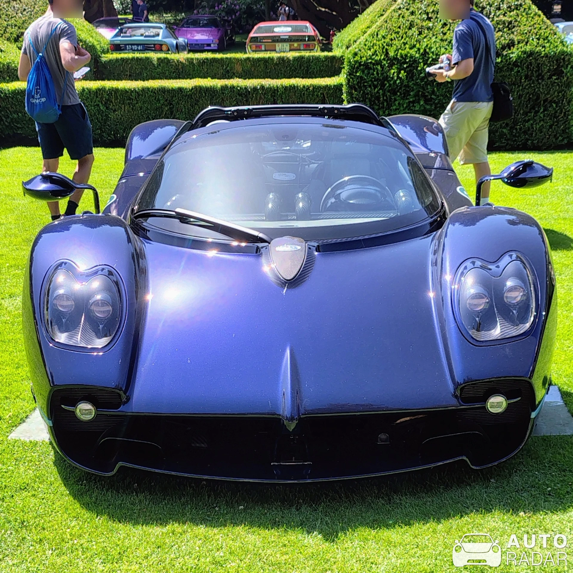 Pagani Utopia Roadster spotted in Båstad