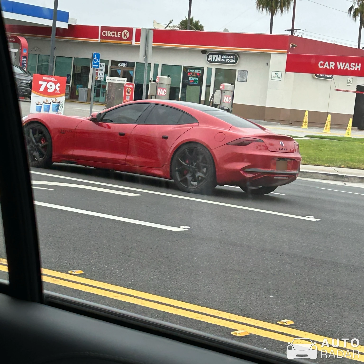 Fisker Karma spotted in Long Beach