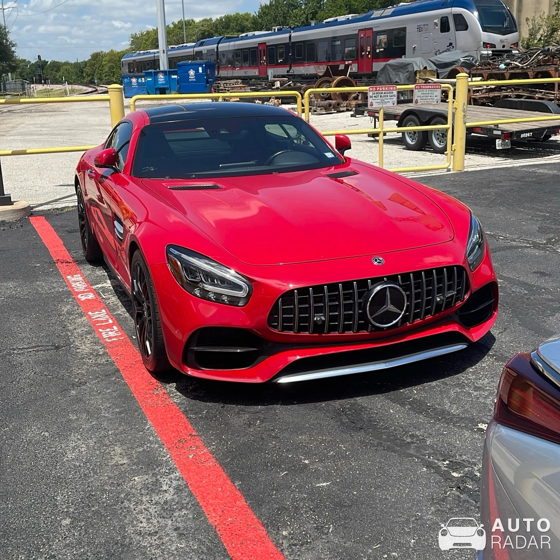 Mercedes-AMG GT C190 spotted in Grapevine