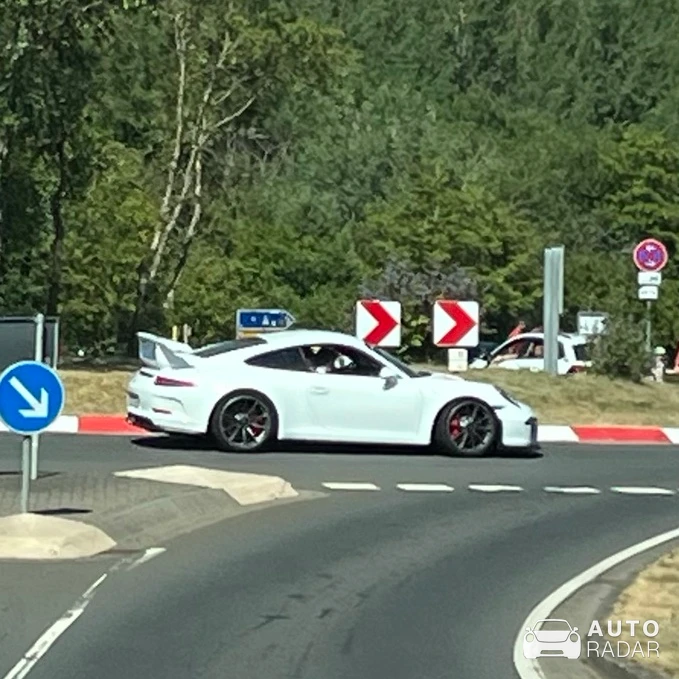 Porsche 991 GT3 MkI spotted in Meuspath