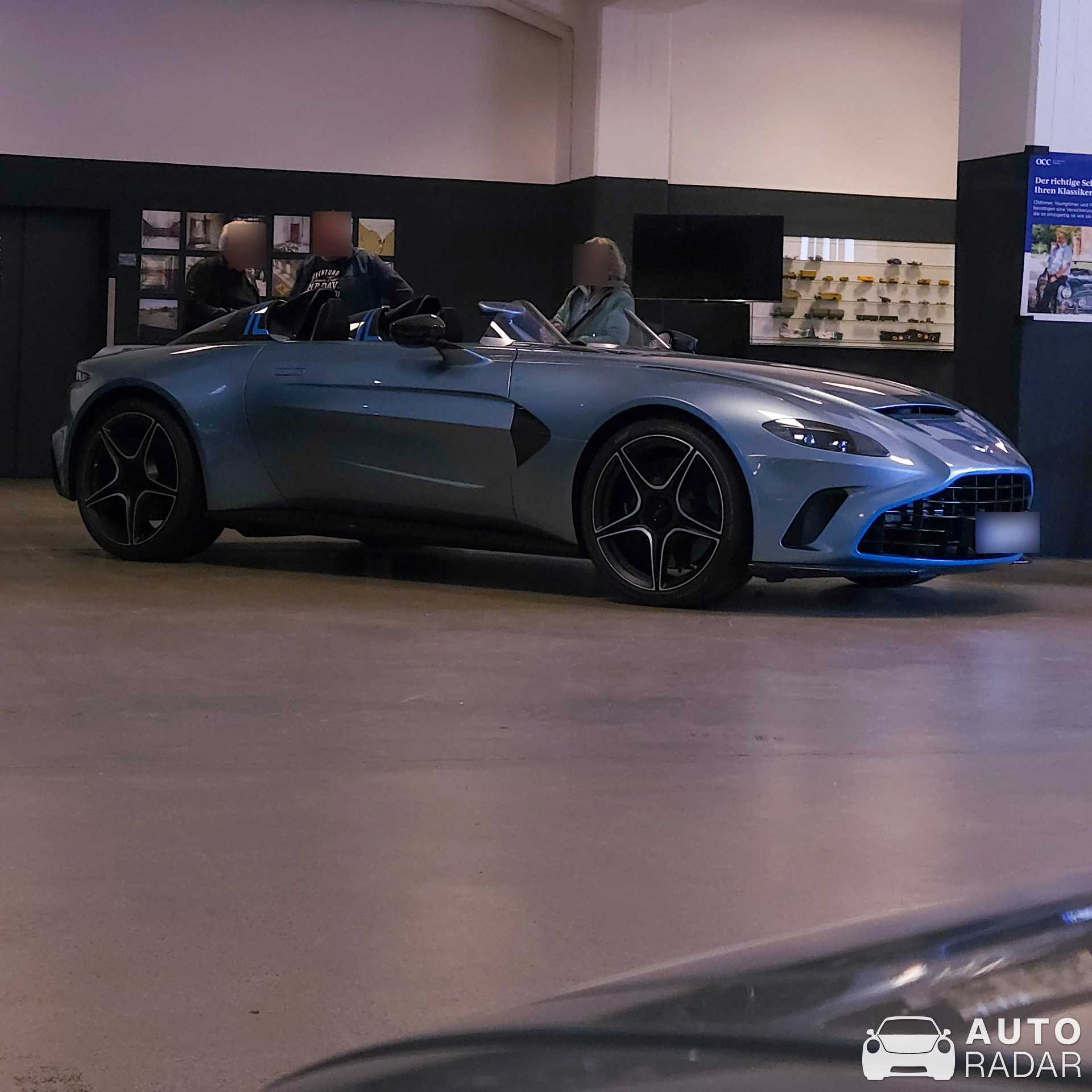 Aston Martin V12 Speedster spotted in Bielefeld