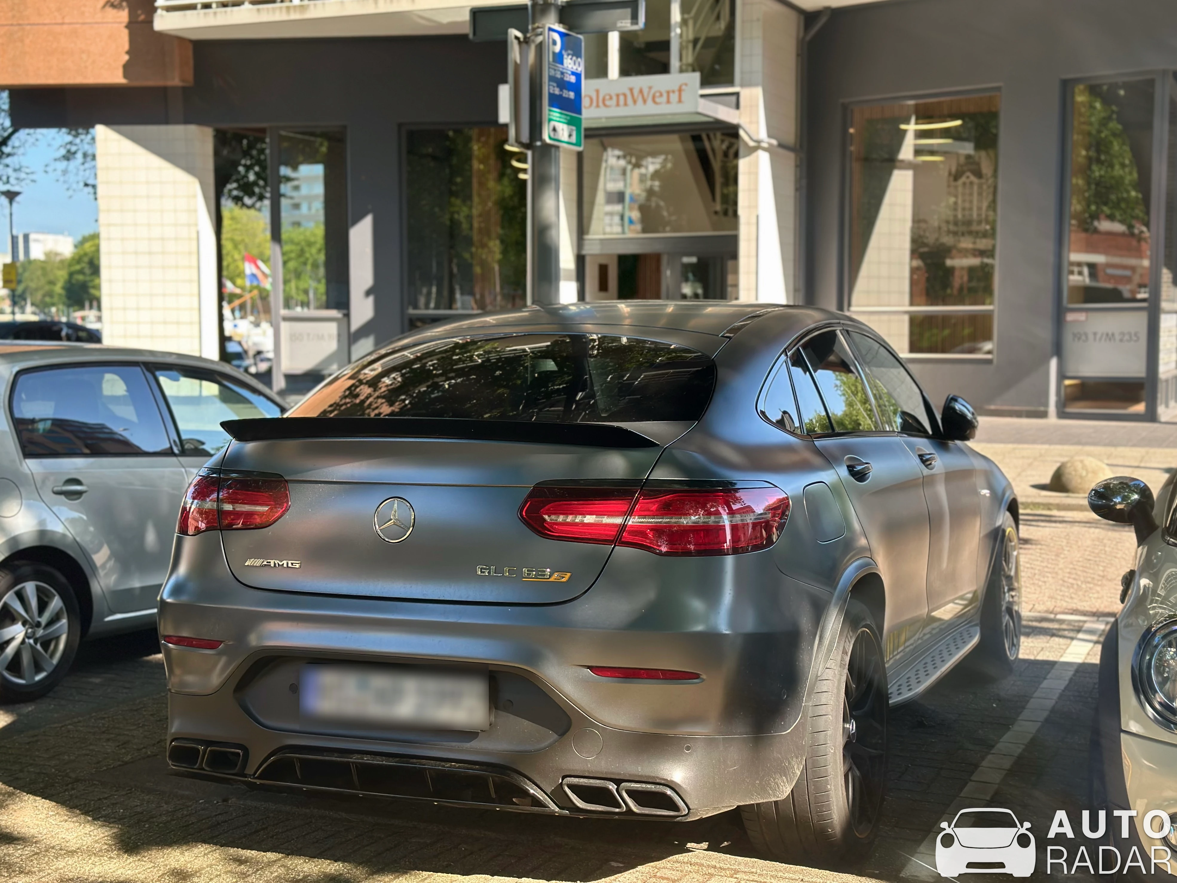 Mercedes-AMG GLC 63 spotted in Rotterdam