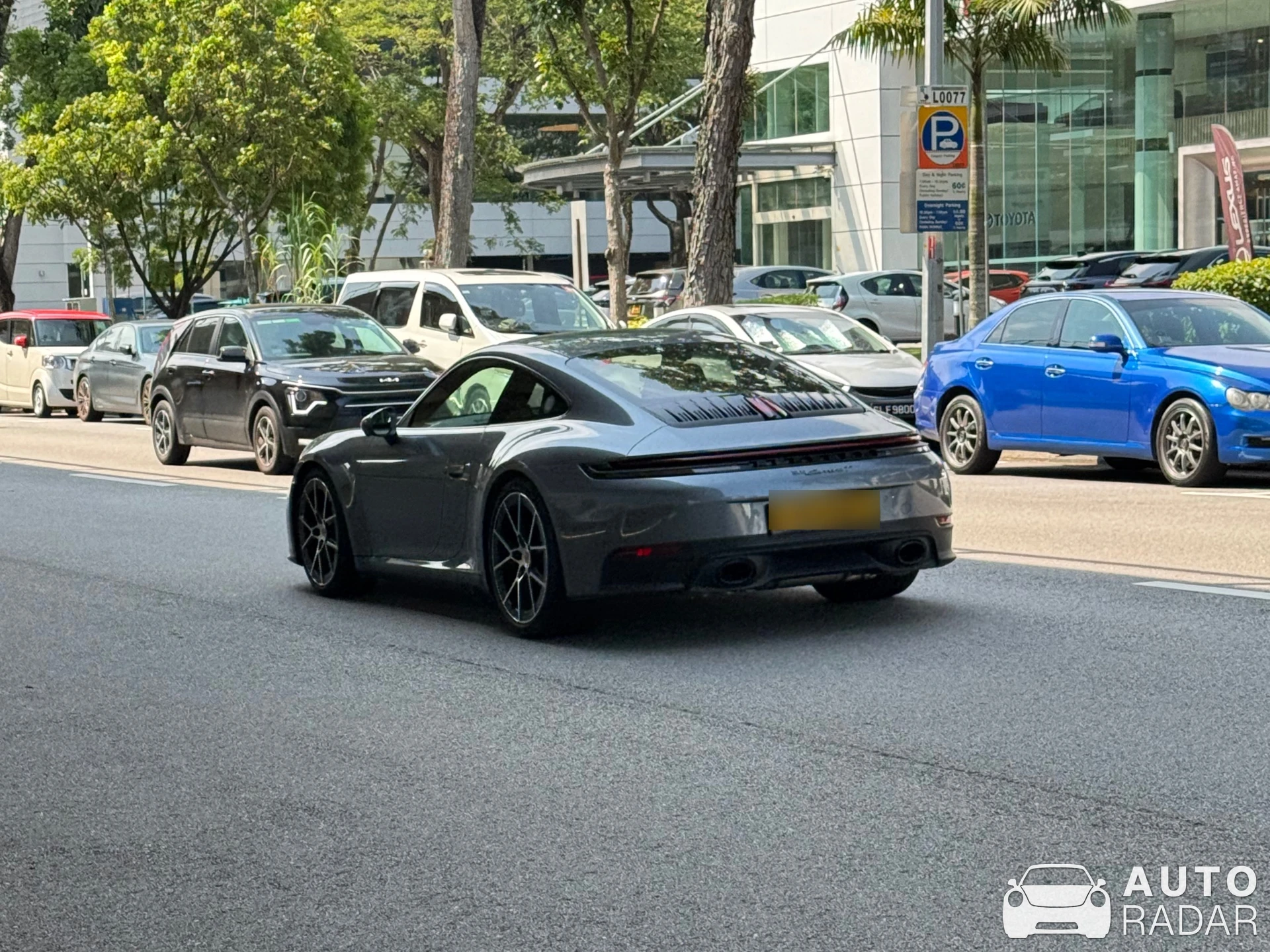 Porsche 992 Carrera T MkII spotted in Singapore