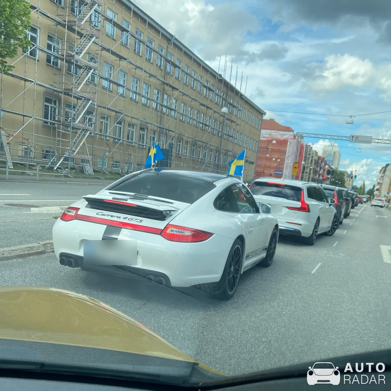 Porsche 997 Carrera 4S spotted in Örebro