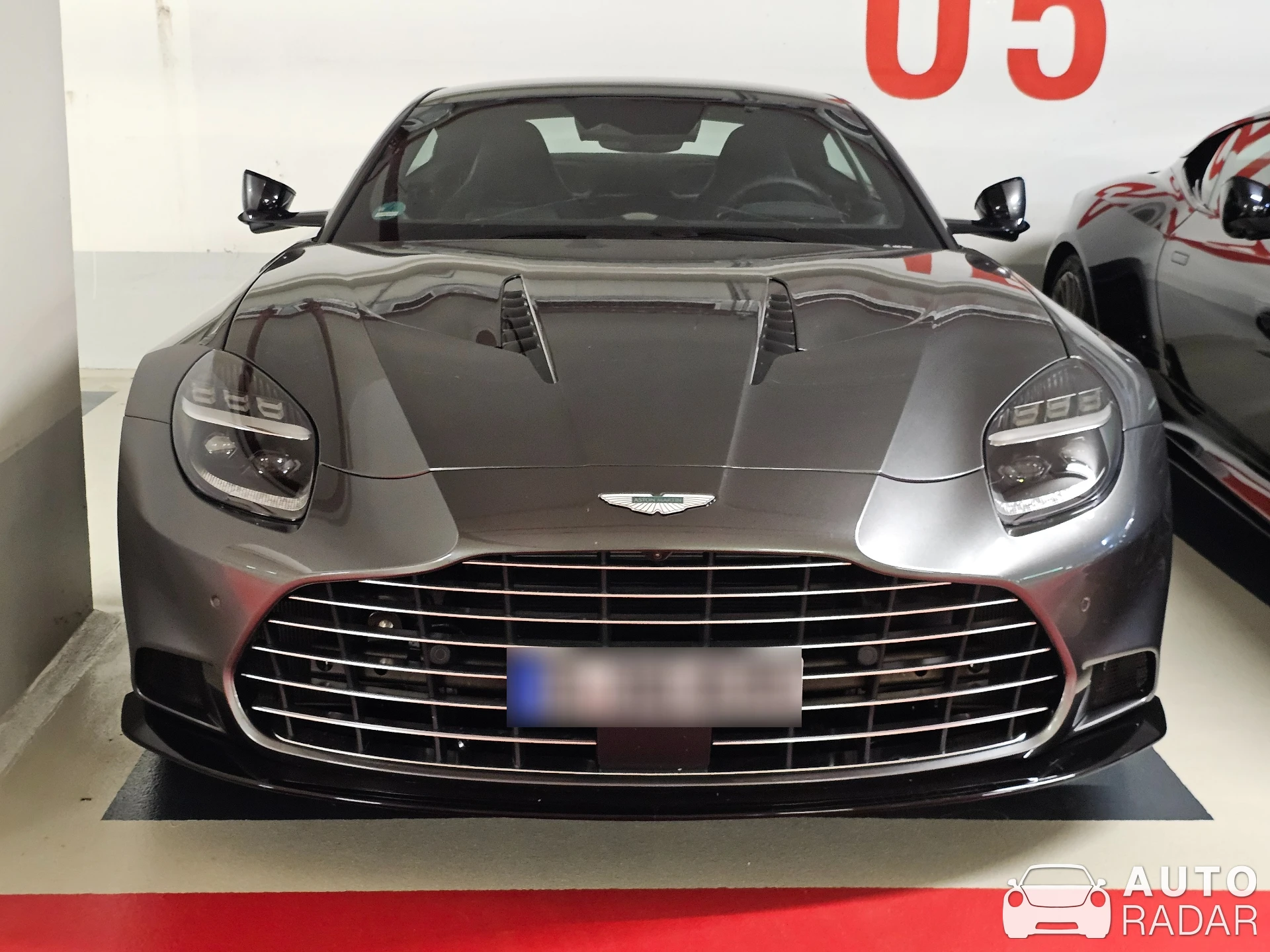 Aston Martin DB12 spotted in Düsseldorf