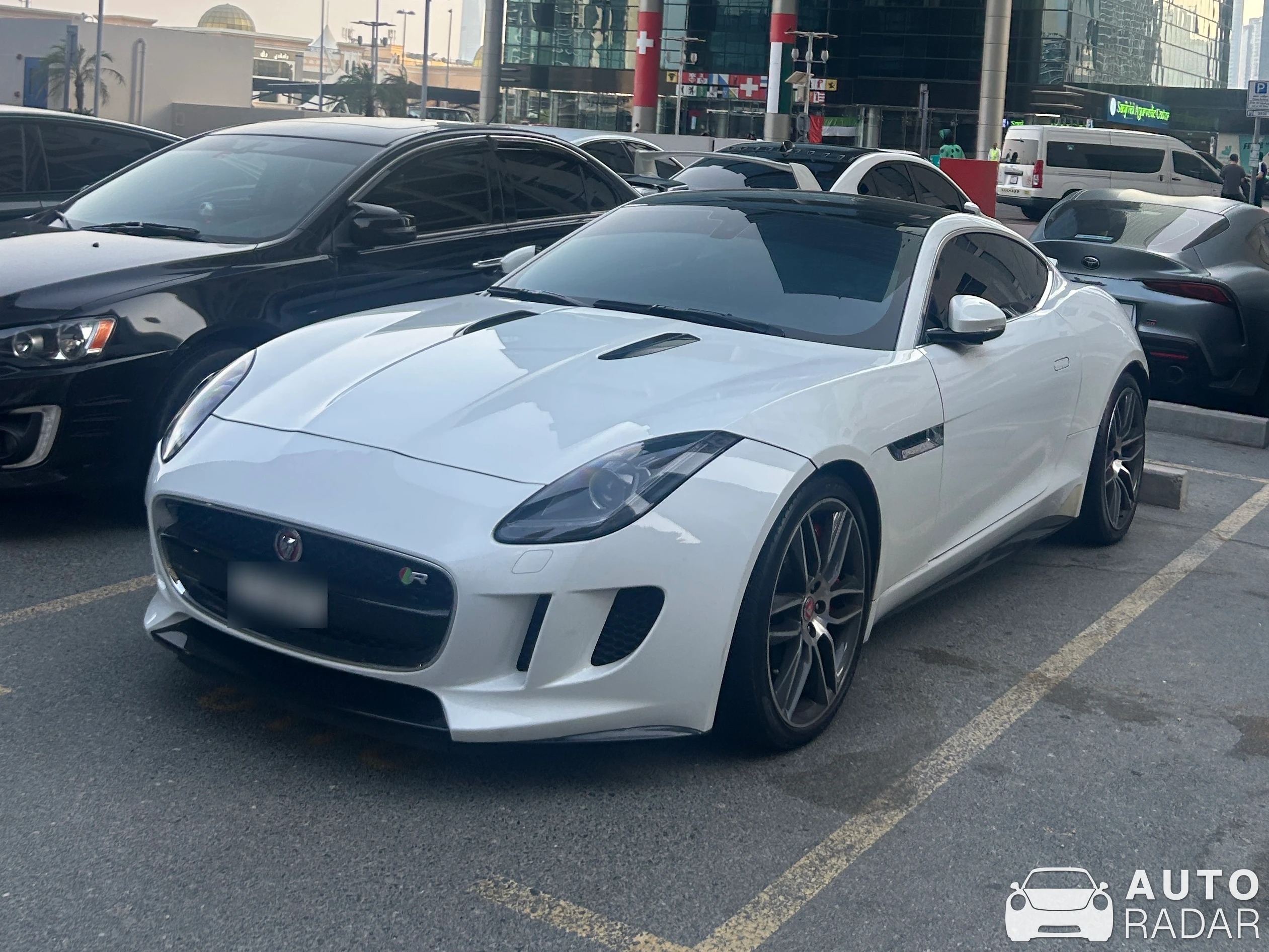 Jaguar F-Type R Coupé spotted in Dubai