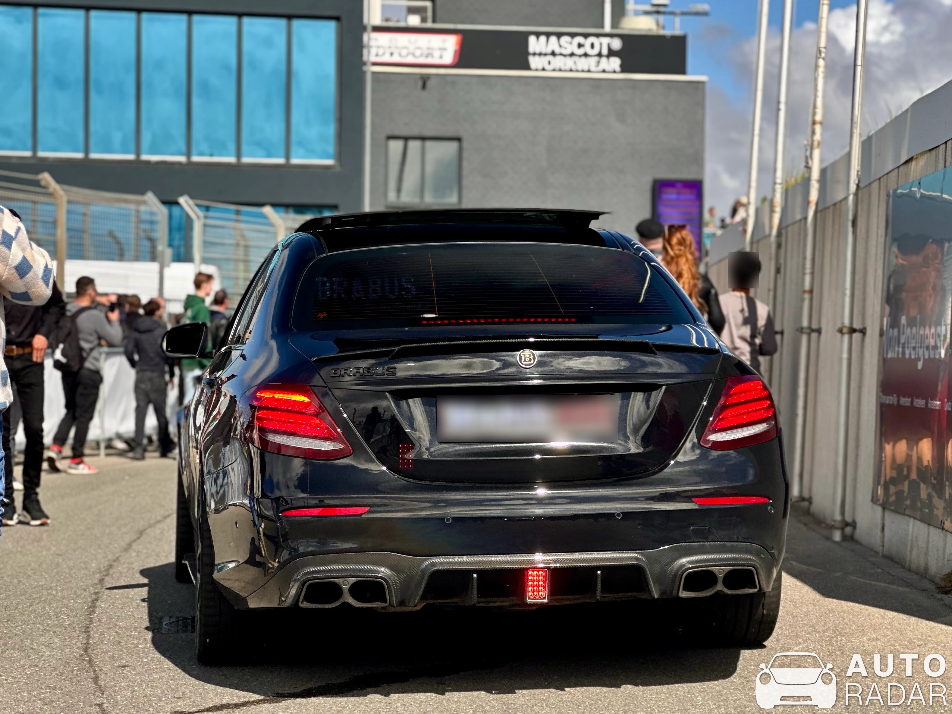 Mercedes-AMG Brabus E spotted in Zandvoort