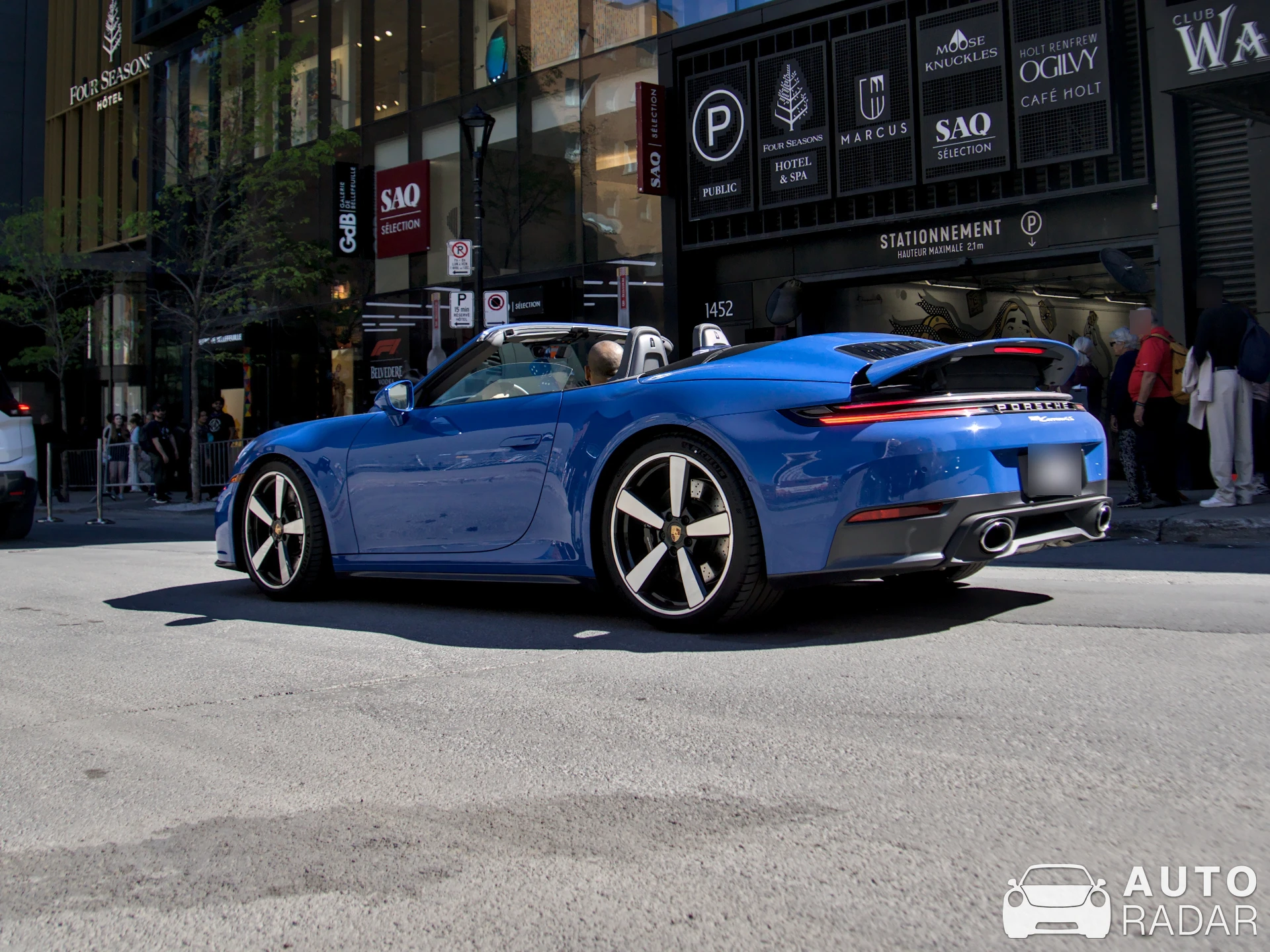 Porsche 992 Carrera 4S Cabriolet MkII spotted in Montréal