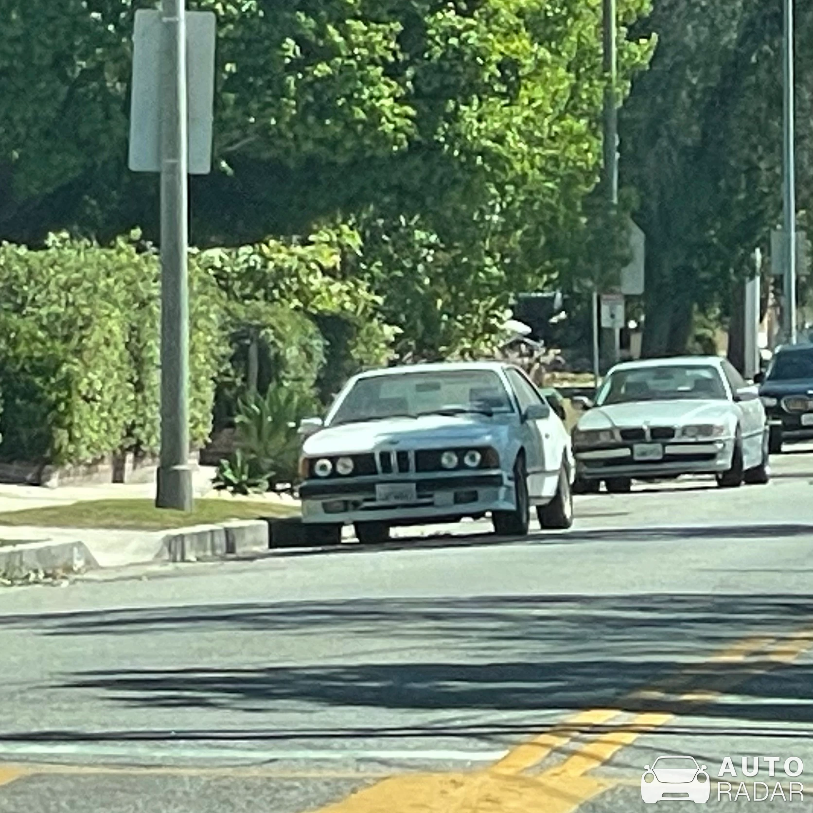 BMW 6 Series E24 spotted in Los Angeles
