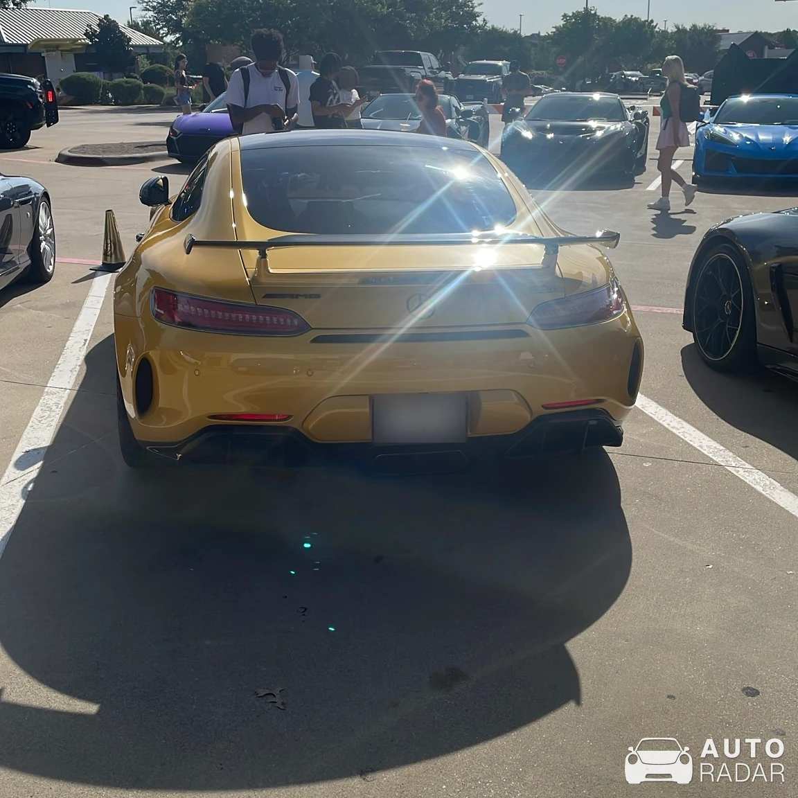 Mercedes-AMG GT R C190 spotted in Fort Worth