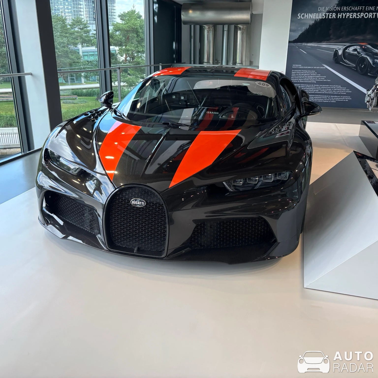 Bugatti Chiron Pur Sport spotted in Wolfsburg