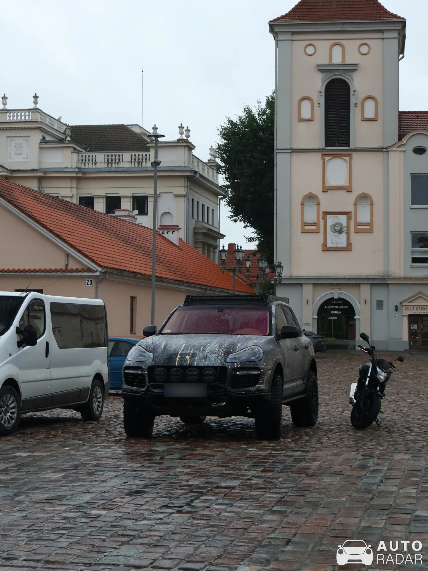 Porsche Cayenne spotted in Kaunas