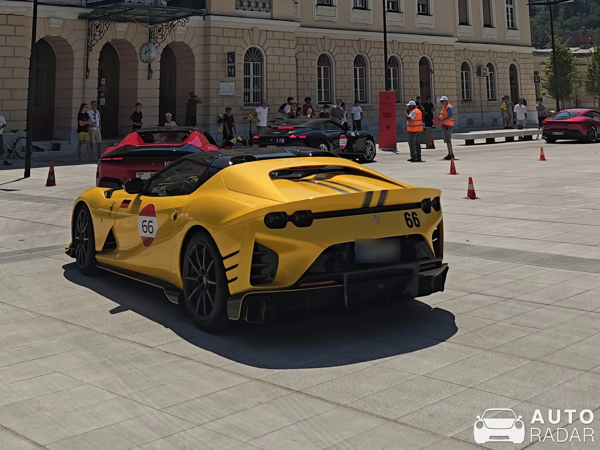 Ferrari 812 Competizione A spotted in Nova Gorica