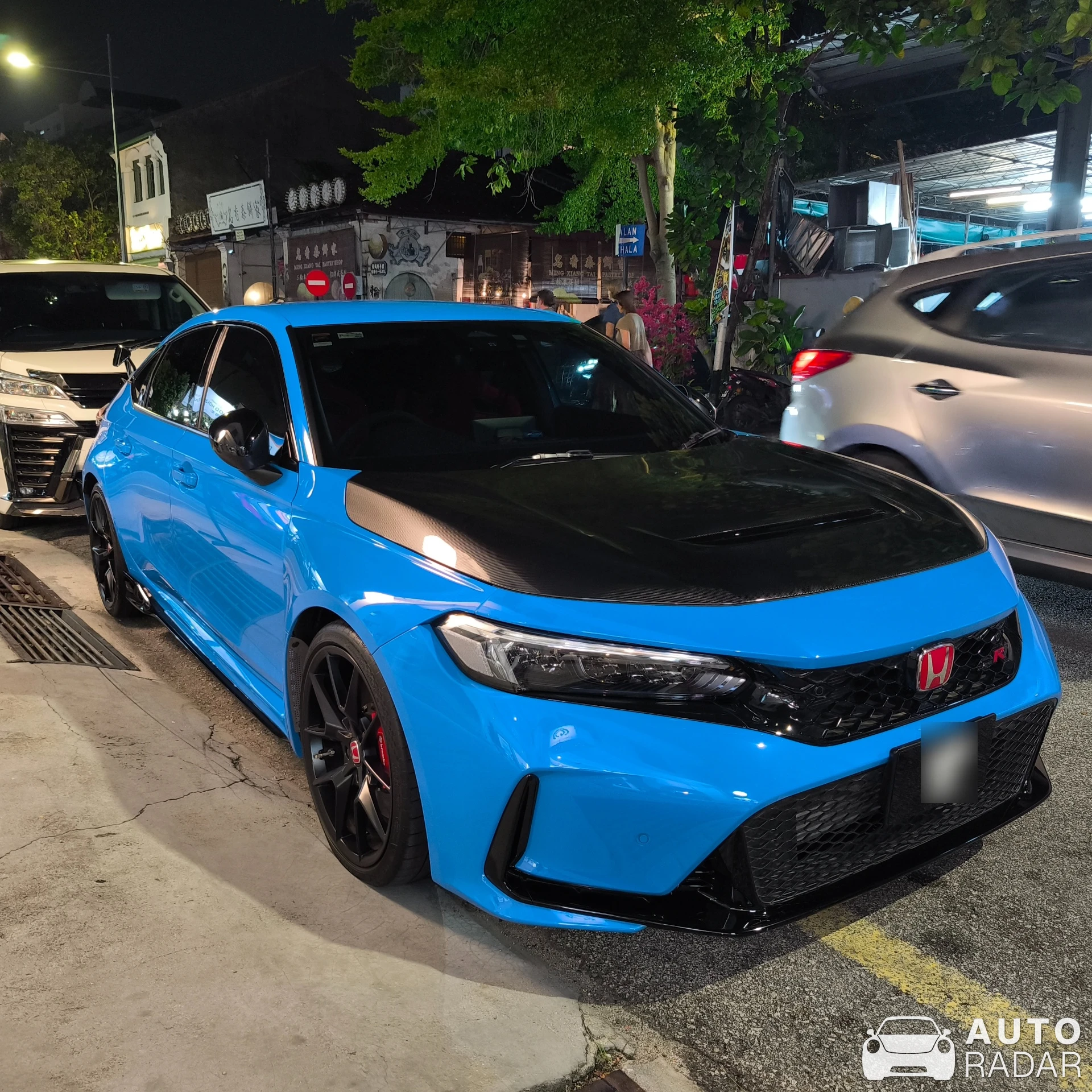 Honda Civic Type R spotted in Pulau Pinang