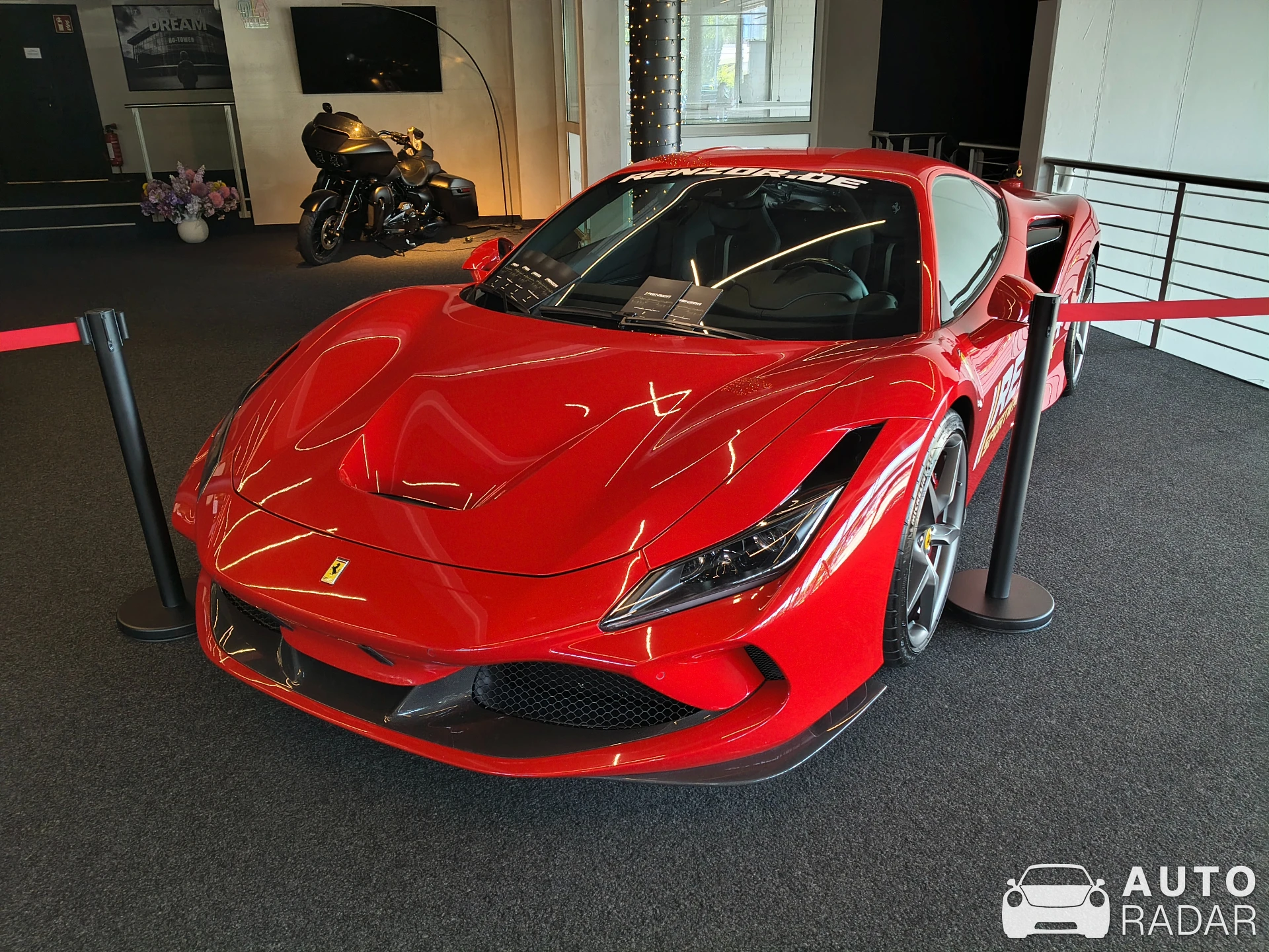 Ferrari F8 Tributo spotted in Bielefeld