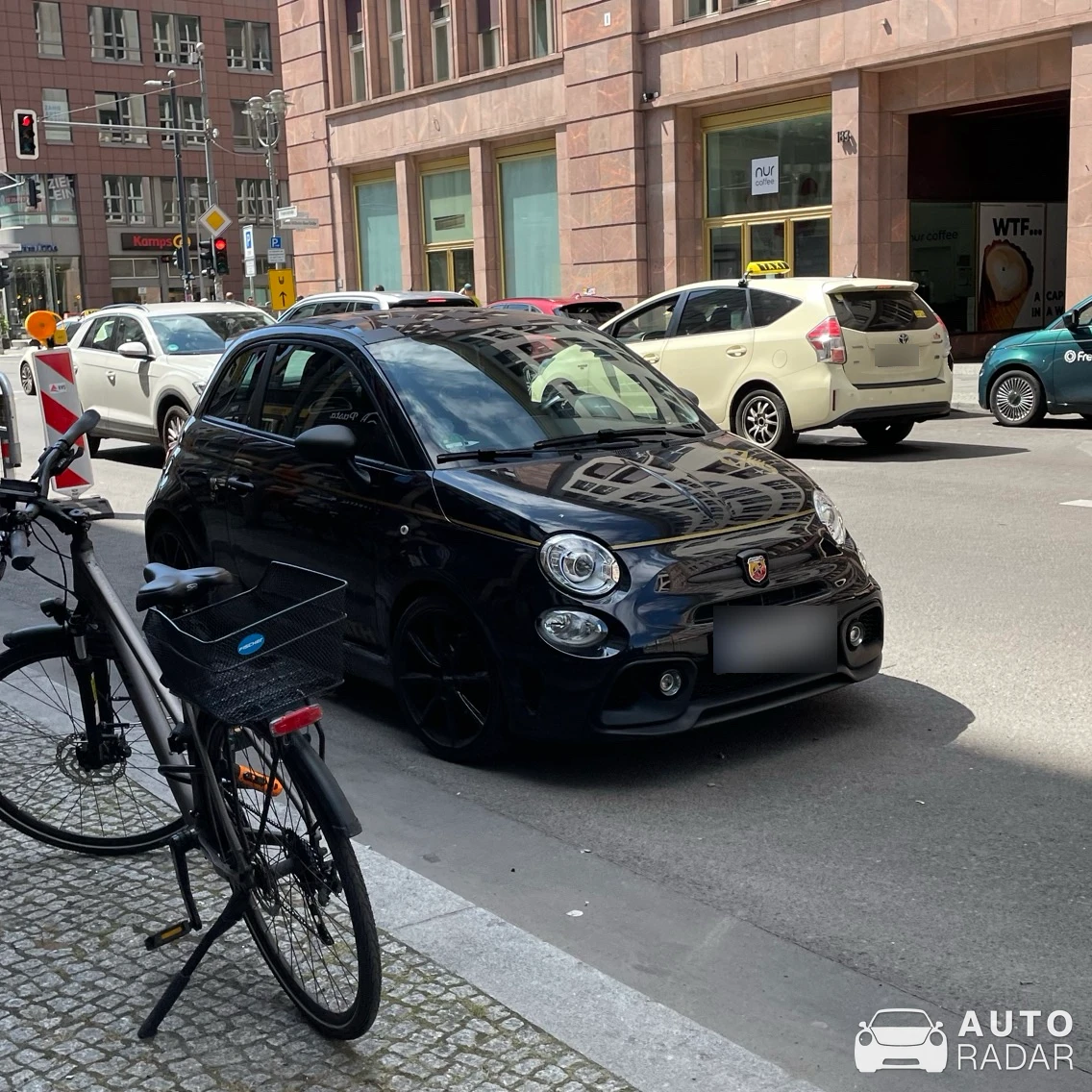 Abarth 595 Competizione 70th Anniversary Edition spotted in Berlin