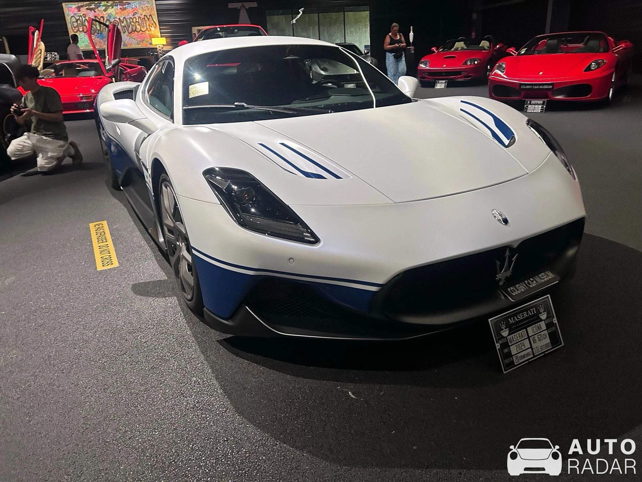 Maserati MC20 Icona spotted in Coligny