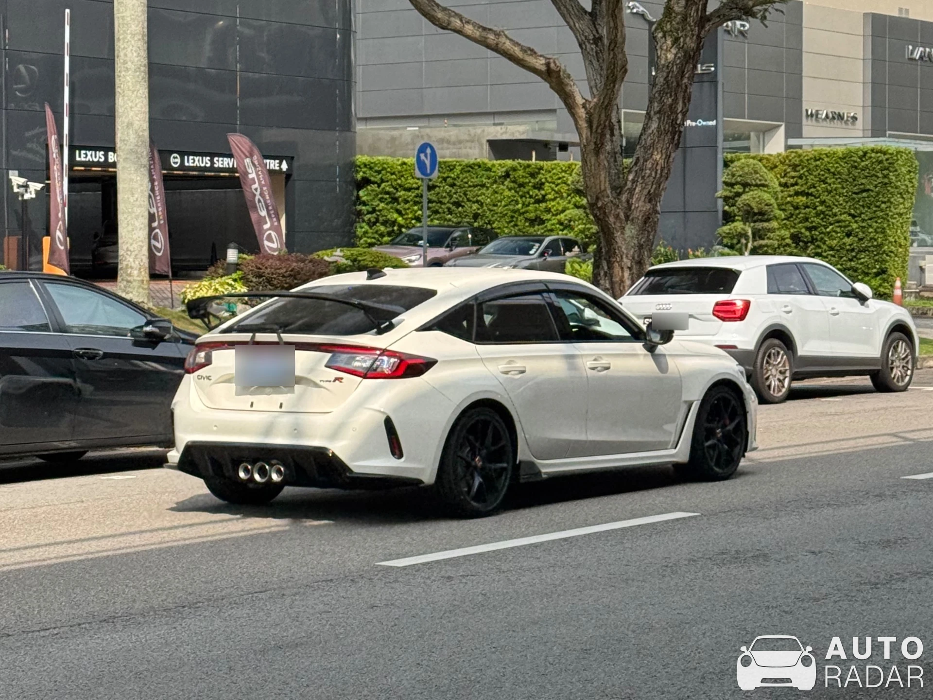 Honda Civic Type R FL5 spotted in Singapore