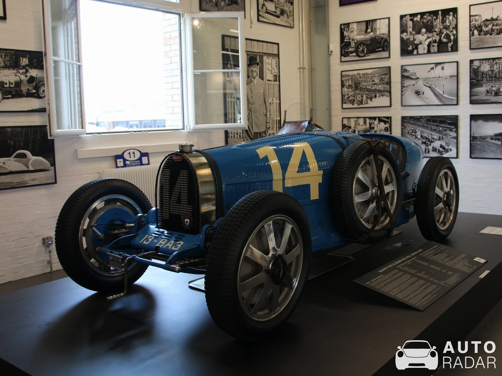 Bugatti Type 51 spotted in Romanshorn