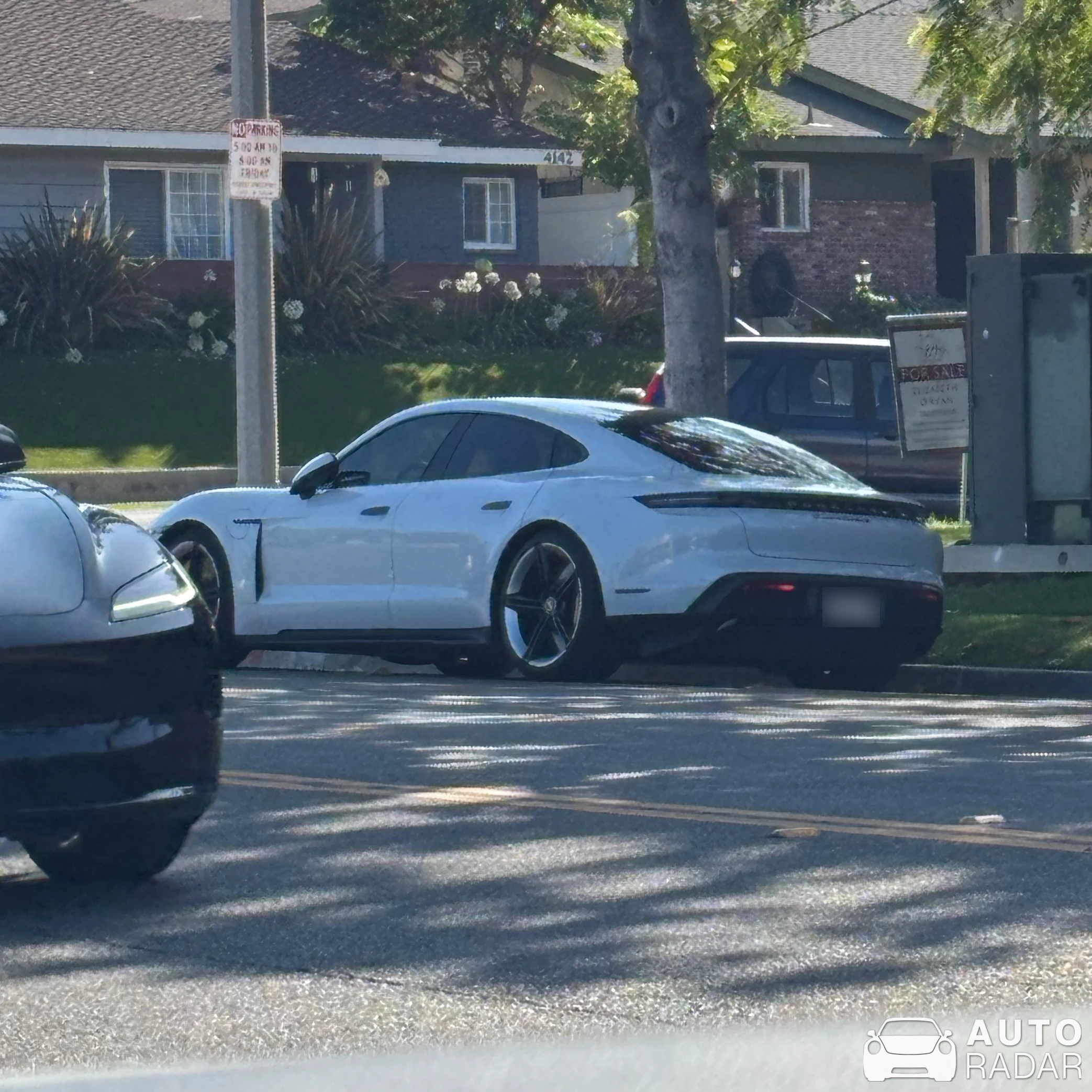 Porsche Taycan Turbo S spotted in Long Beach