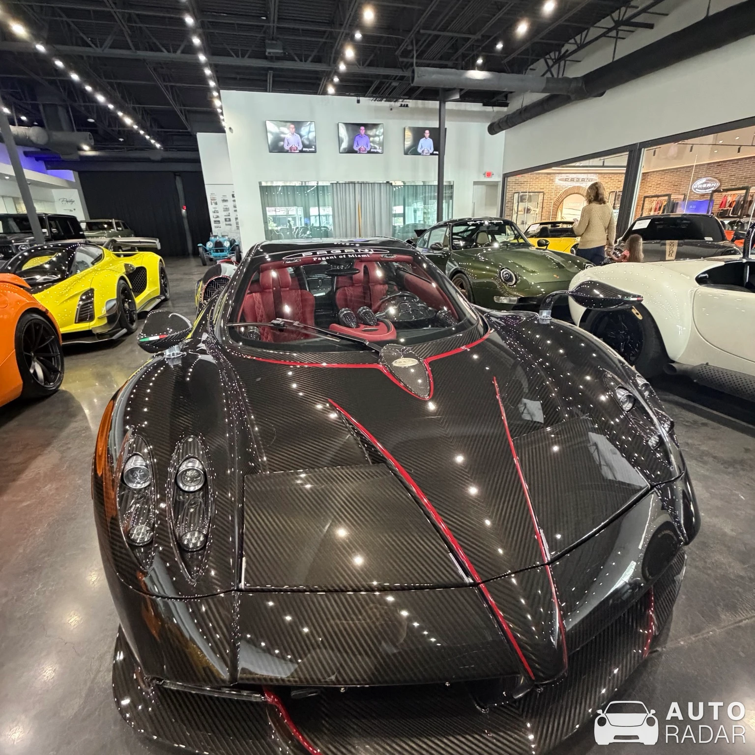 Pagani Huayra BC spotted in North Miami Beach