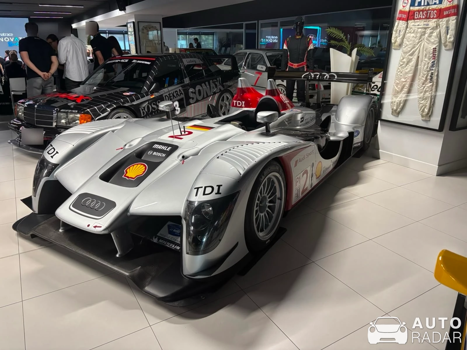 Audi R10 TDI spotted in Madrid