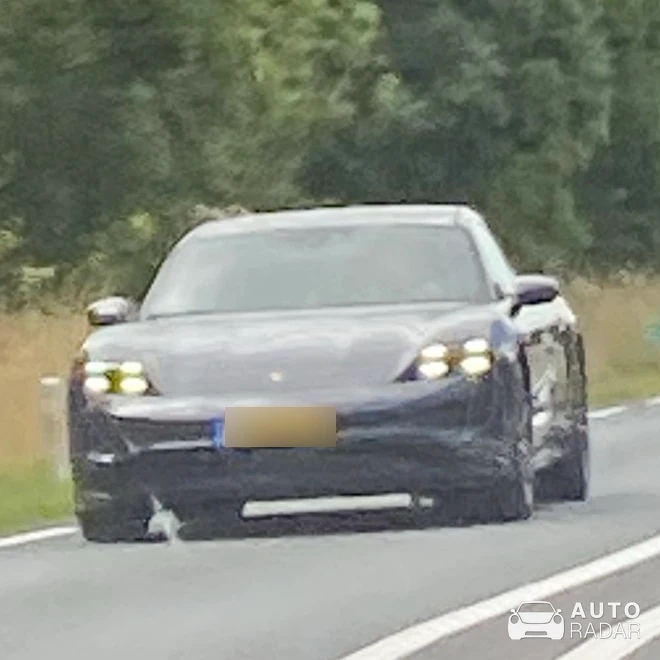 Porsche Taycan spotted in Heerhugowaard