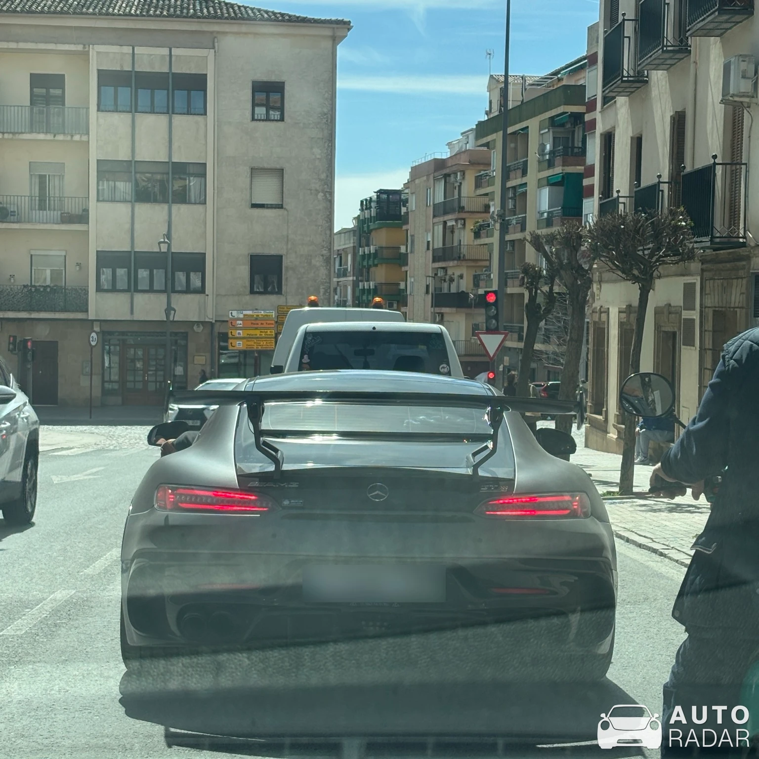 Mercedes-AMG GT spotted in Úbeda