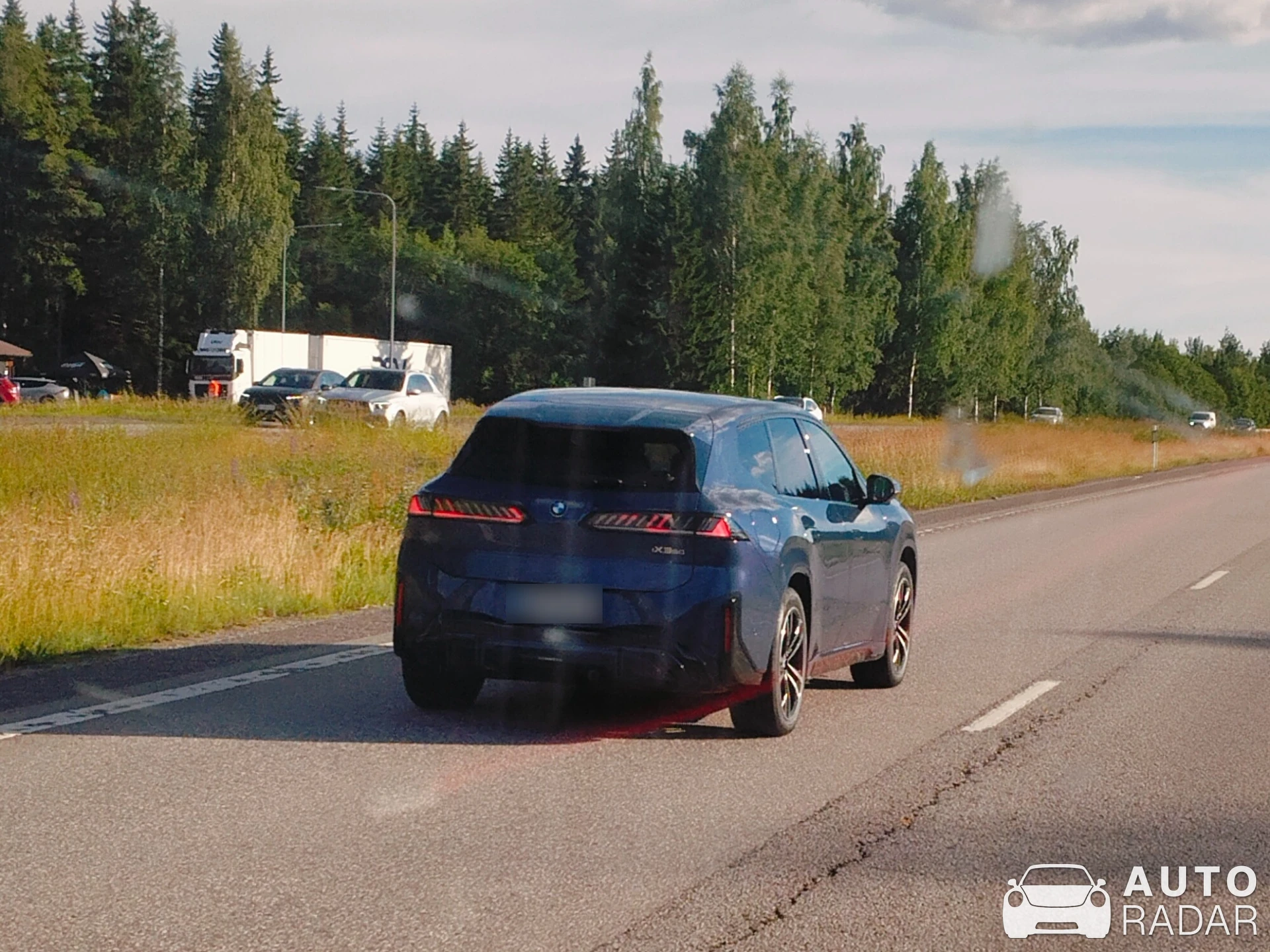 BMW iX3 spotted in Mäkelä