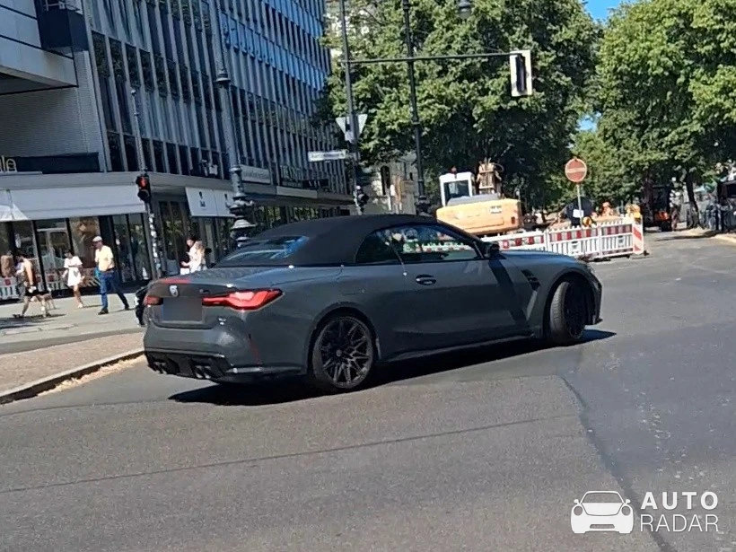 BMW M4 G83 Convertible Competition spotted in Berlin