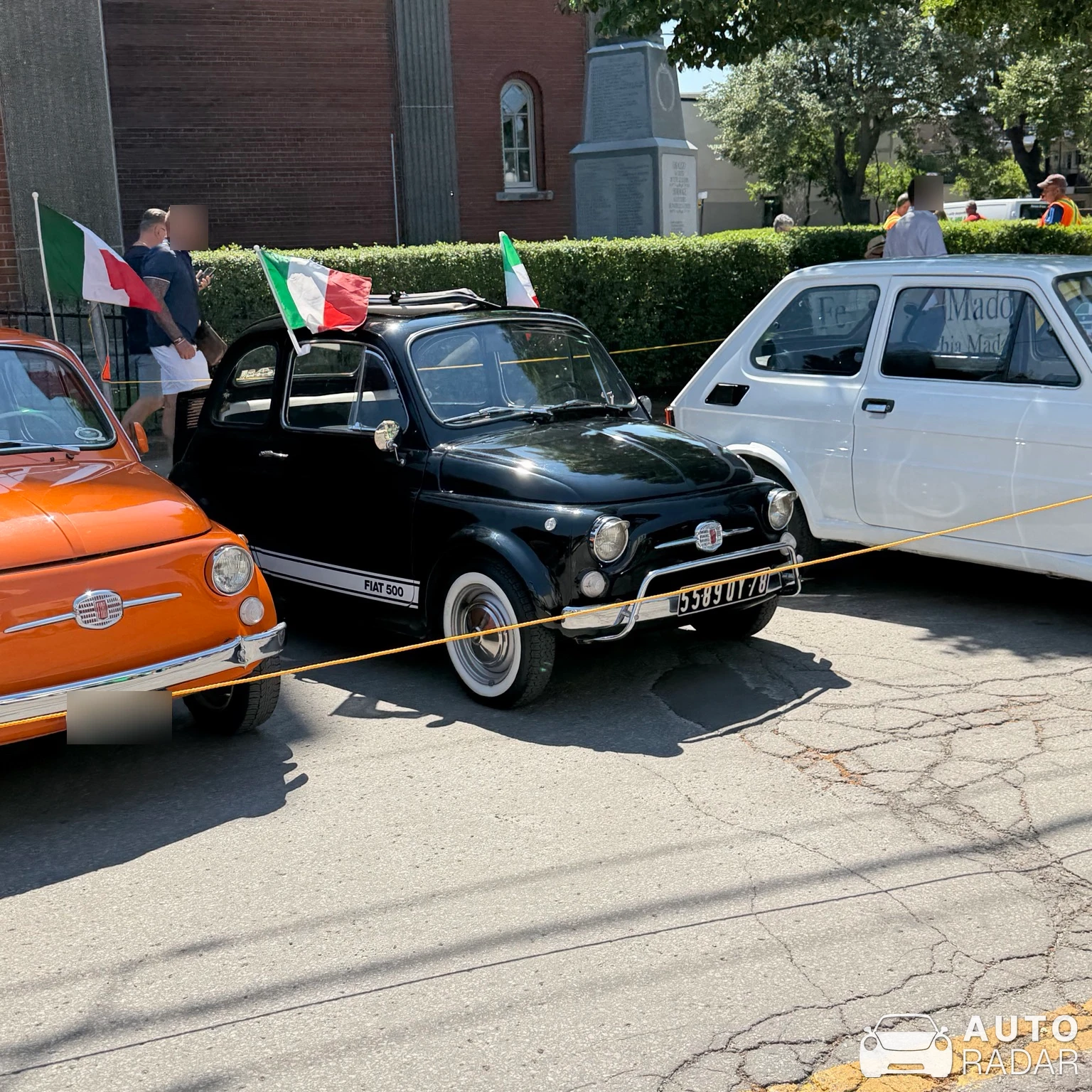 Fiat 500 F spotted in Montréal