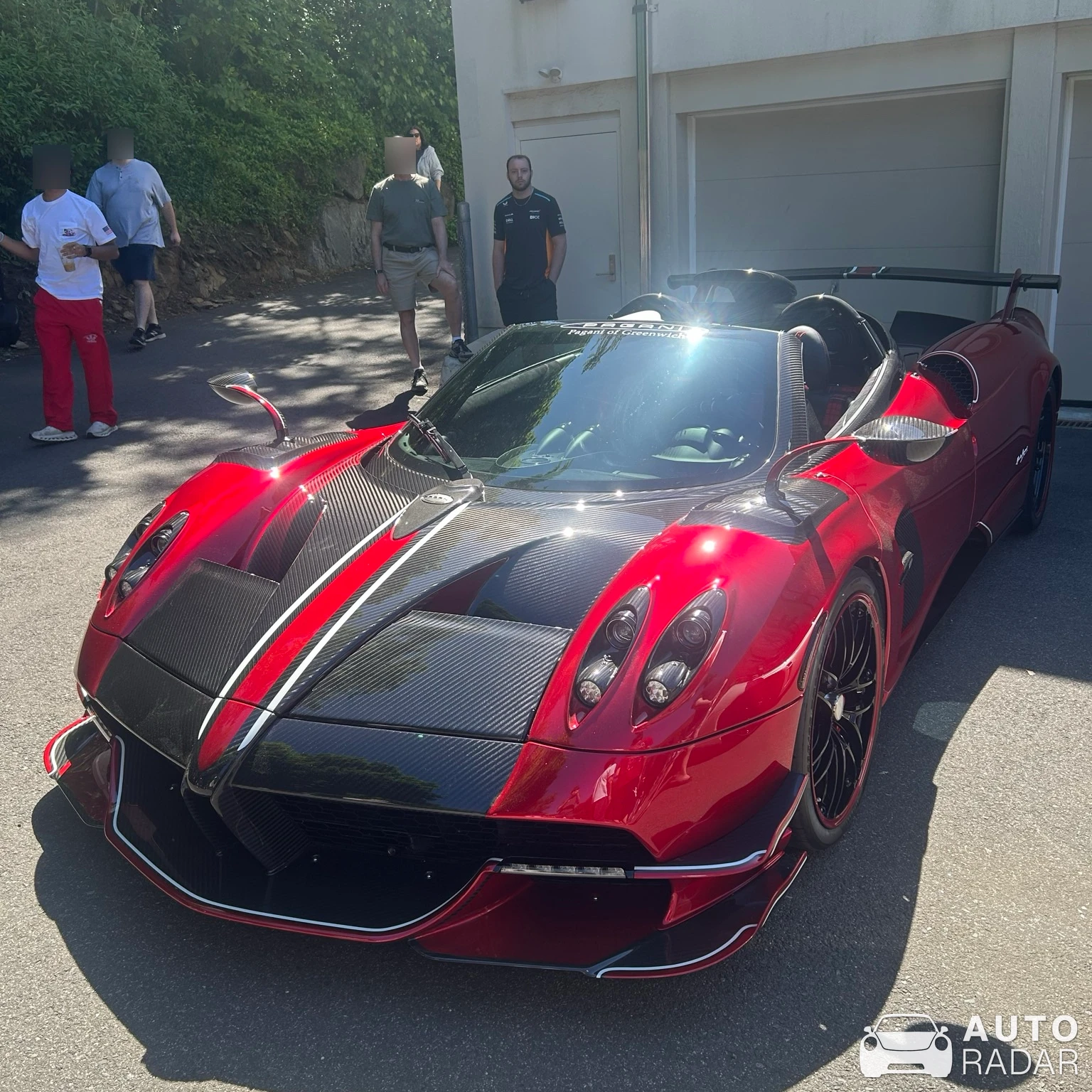 Pagani Huayra Roadster BC spotted in Medford