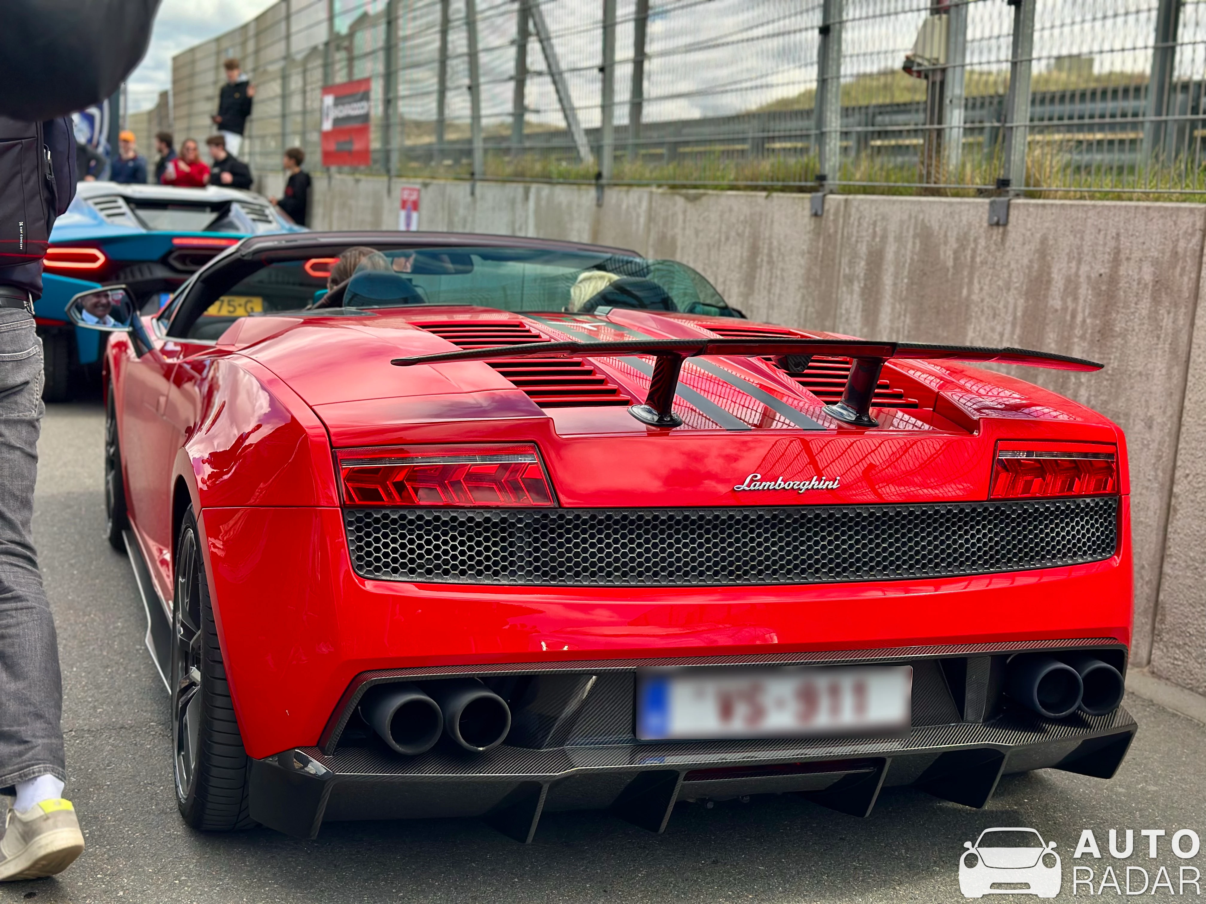 Lamborghini Gallardo LP570-4 Spyder Performante Edizione Tecnica spotted in Zandvoort
