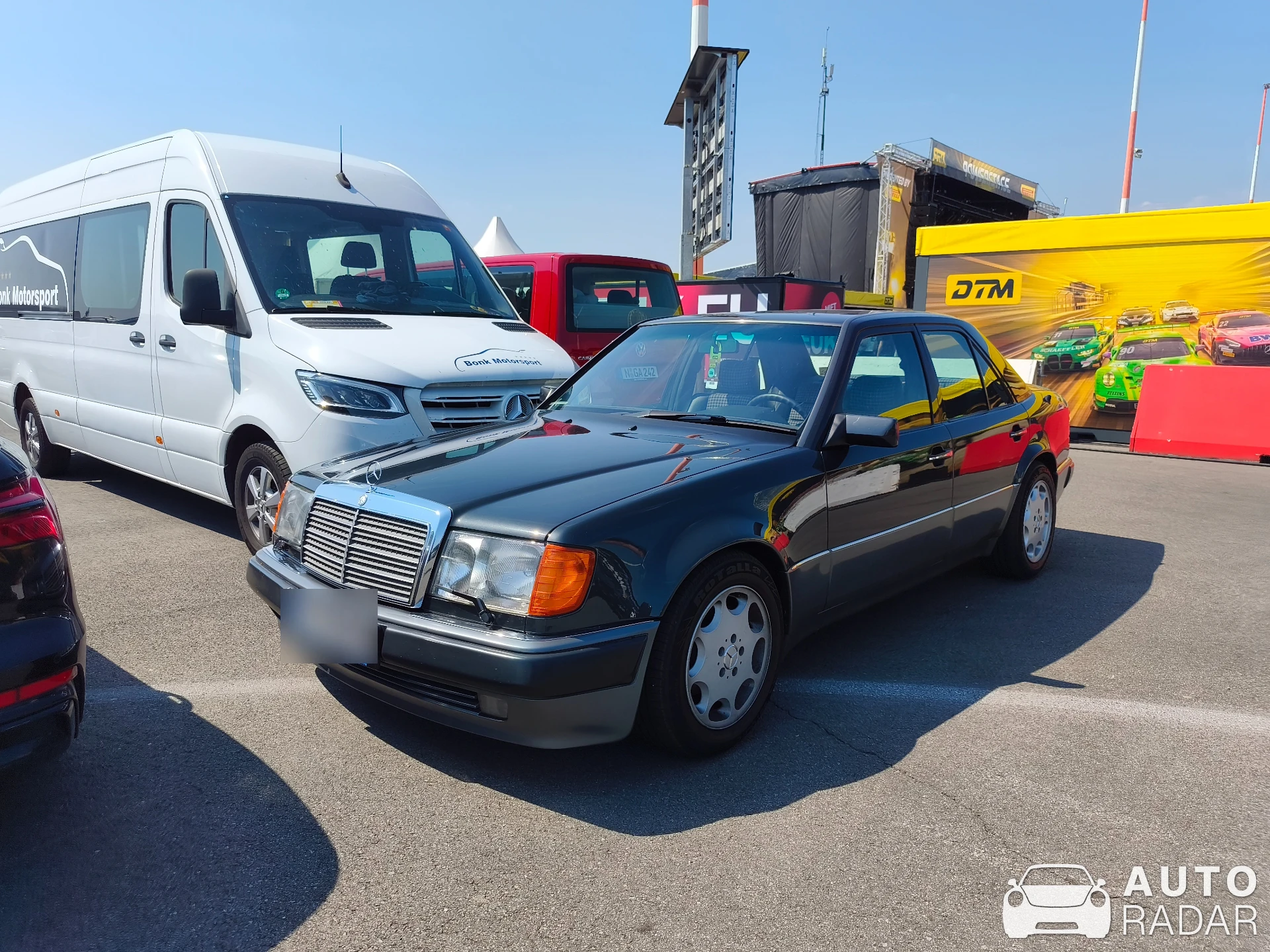 Mercedes-Benz 500E spotted in Schipkau