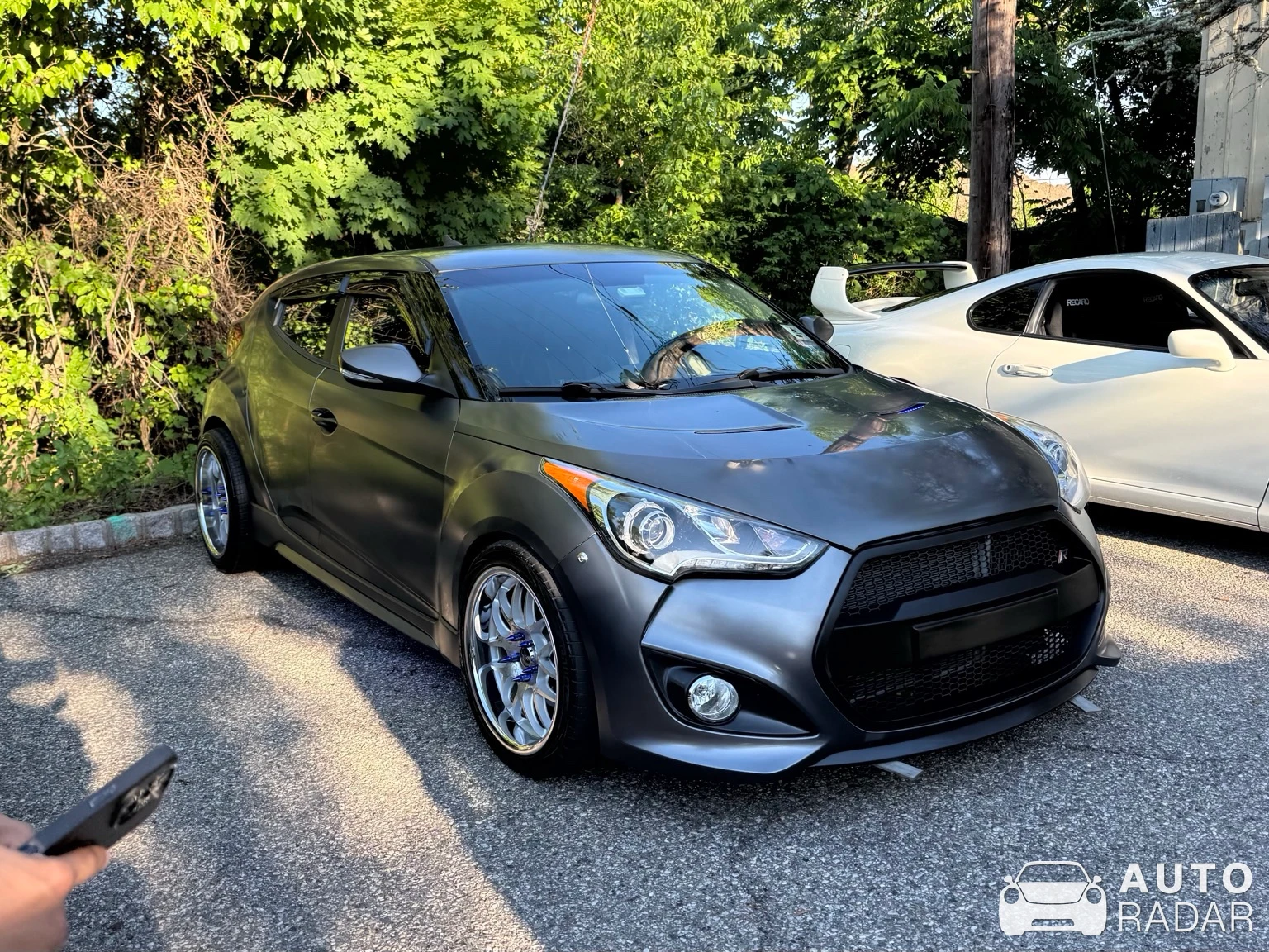 Hyundai Veloster spotted in Flemington