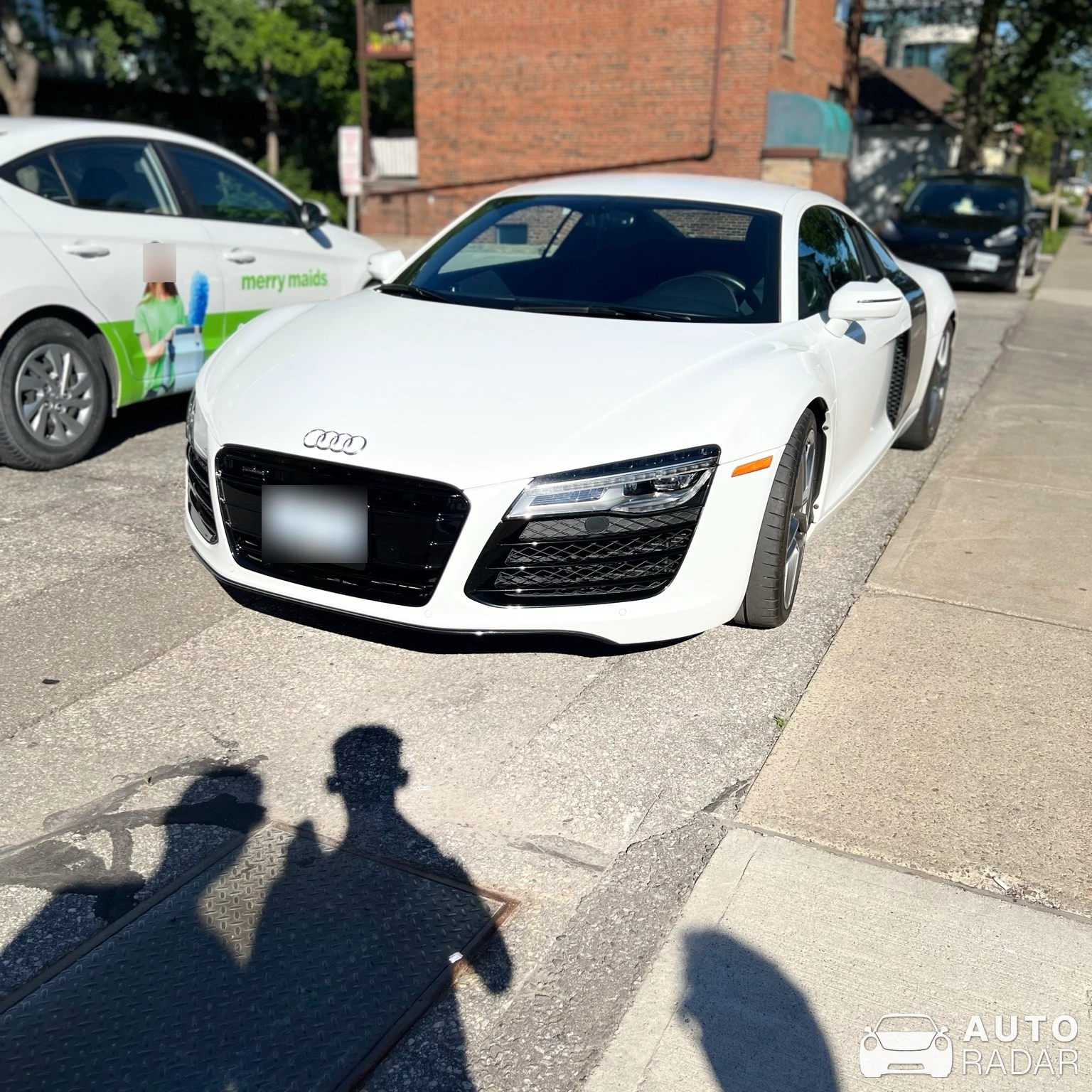 Audi R8 spotted in Brampton