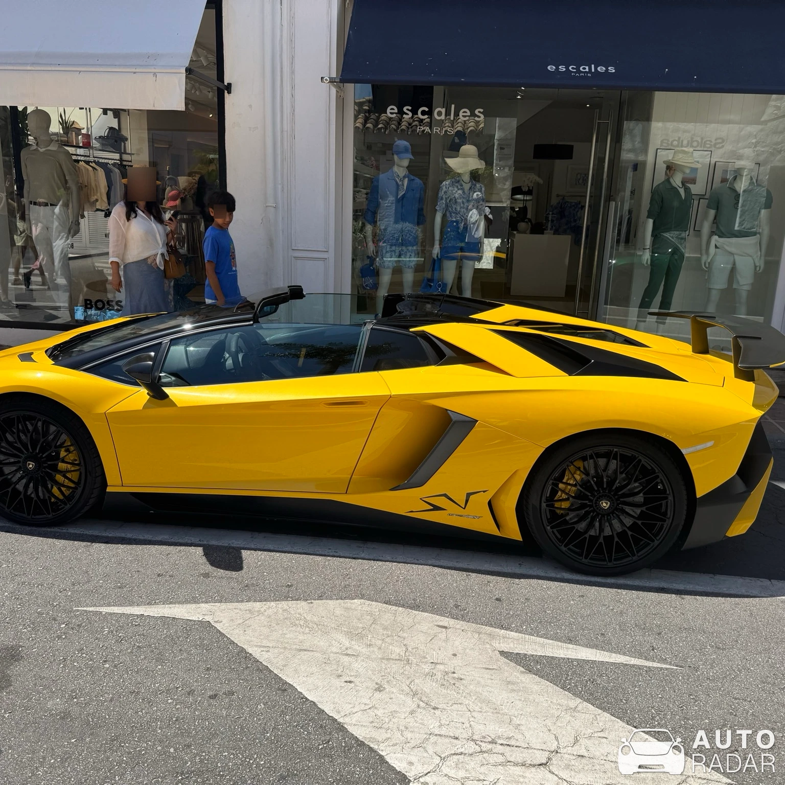 Lamborghini Aventador LP750-4 SuperVeloce Roadster spotted in Marbella