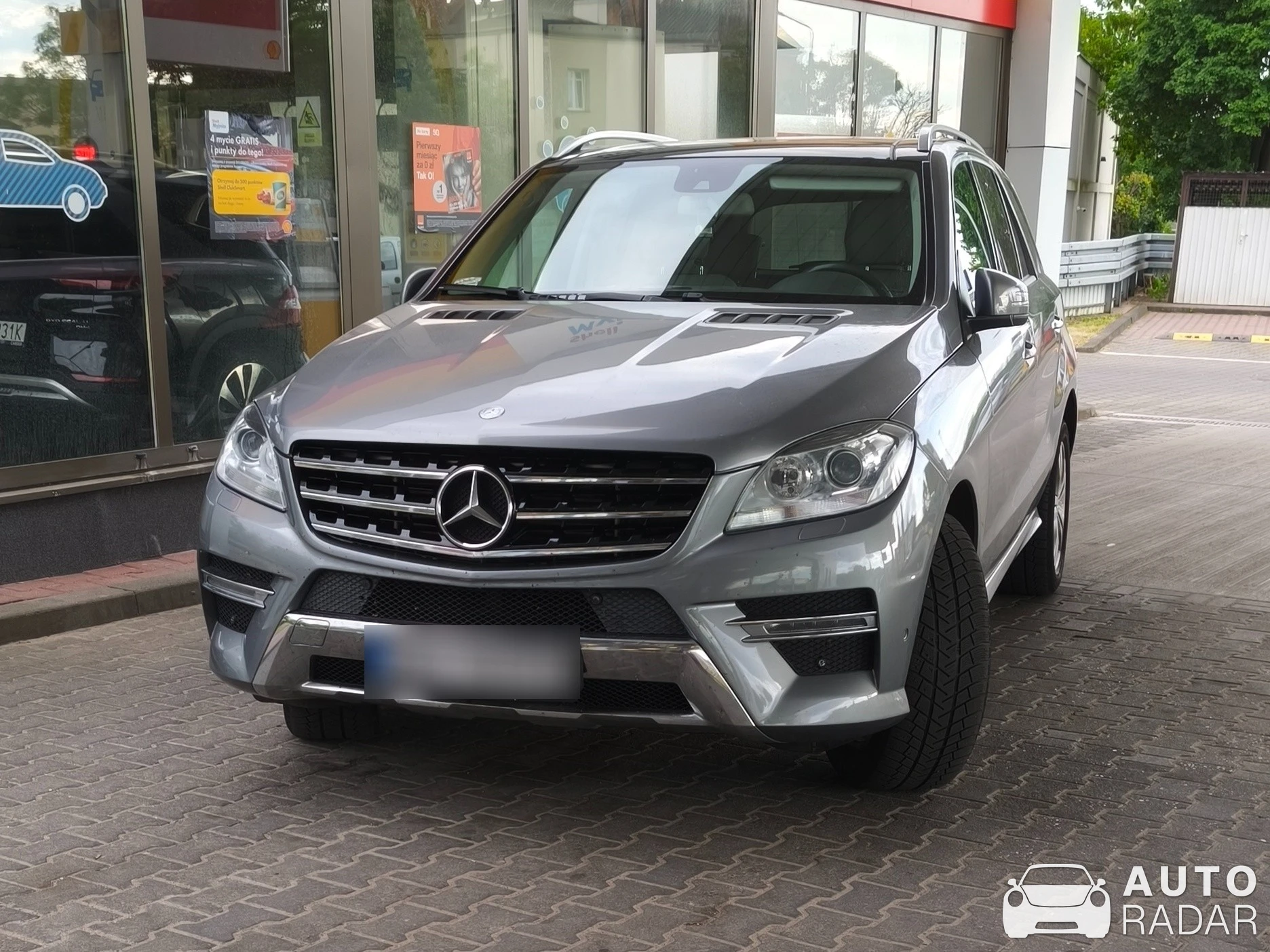 Mercedes-Benz ML 63 AMG W166 spotted in Kutno