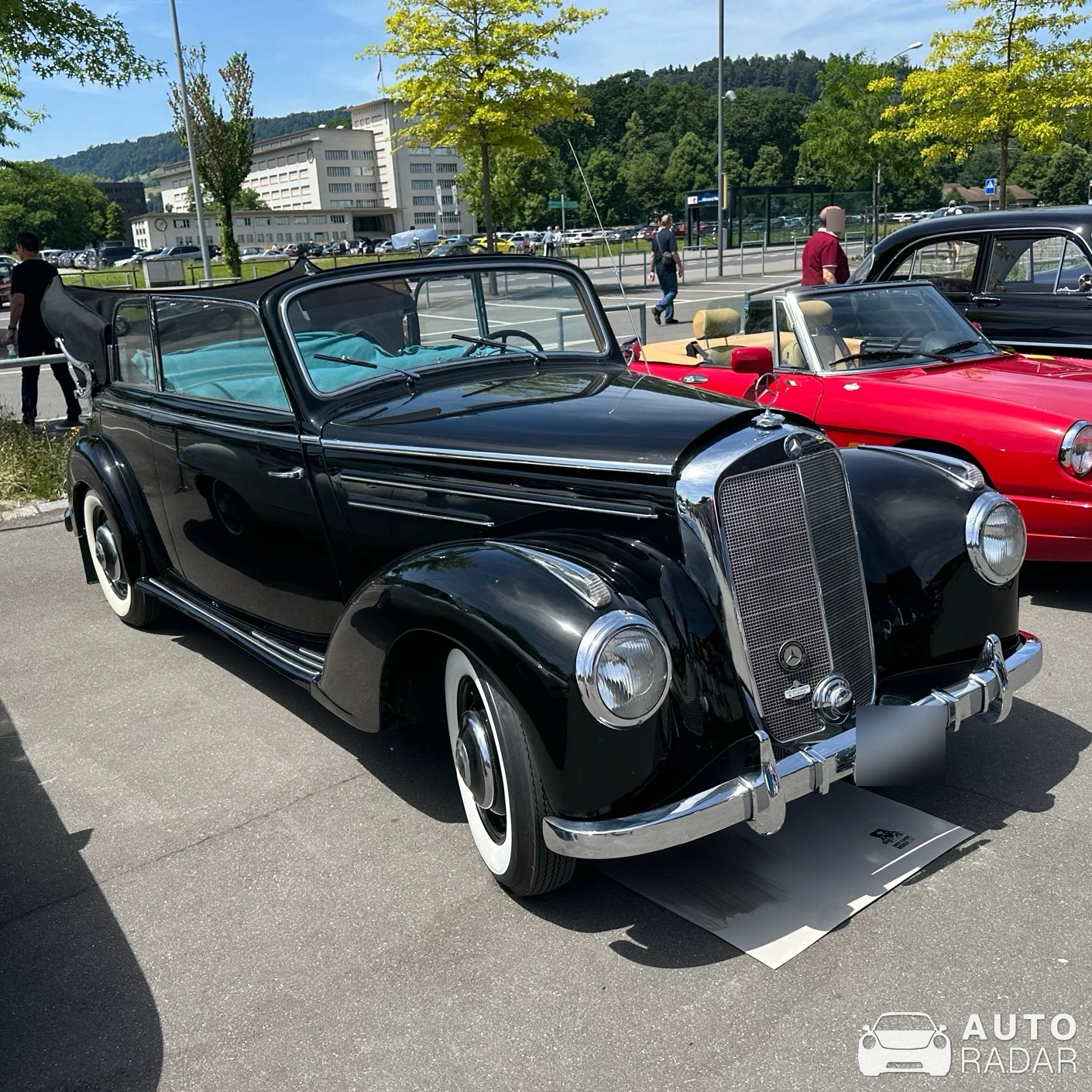 Mercedes-Benz W187 spotted in Luzern