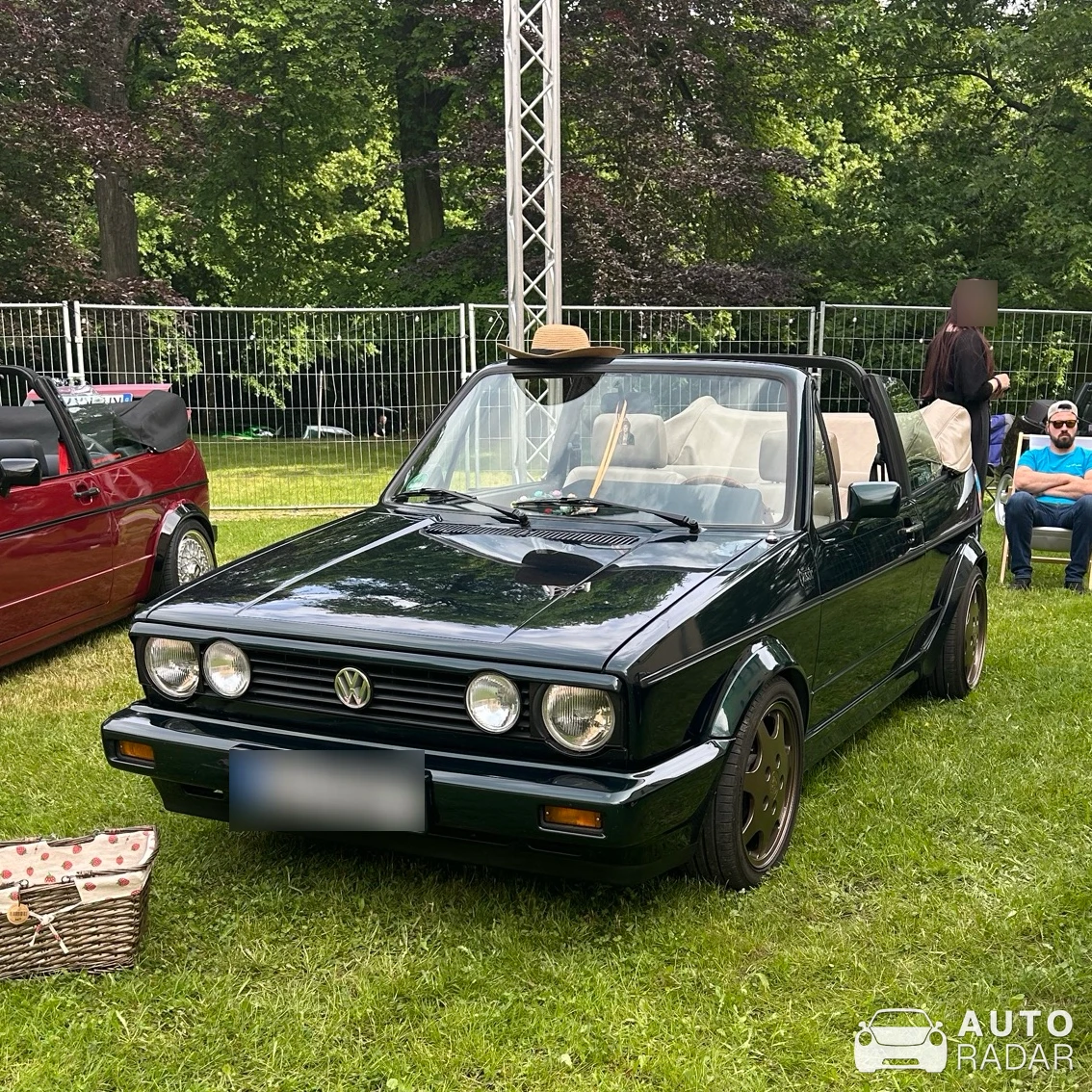 Volkswagen Golf Cabriolet MkI spotted in Lichtenstein/Sachsen