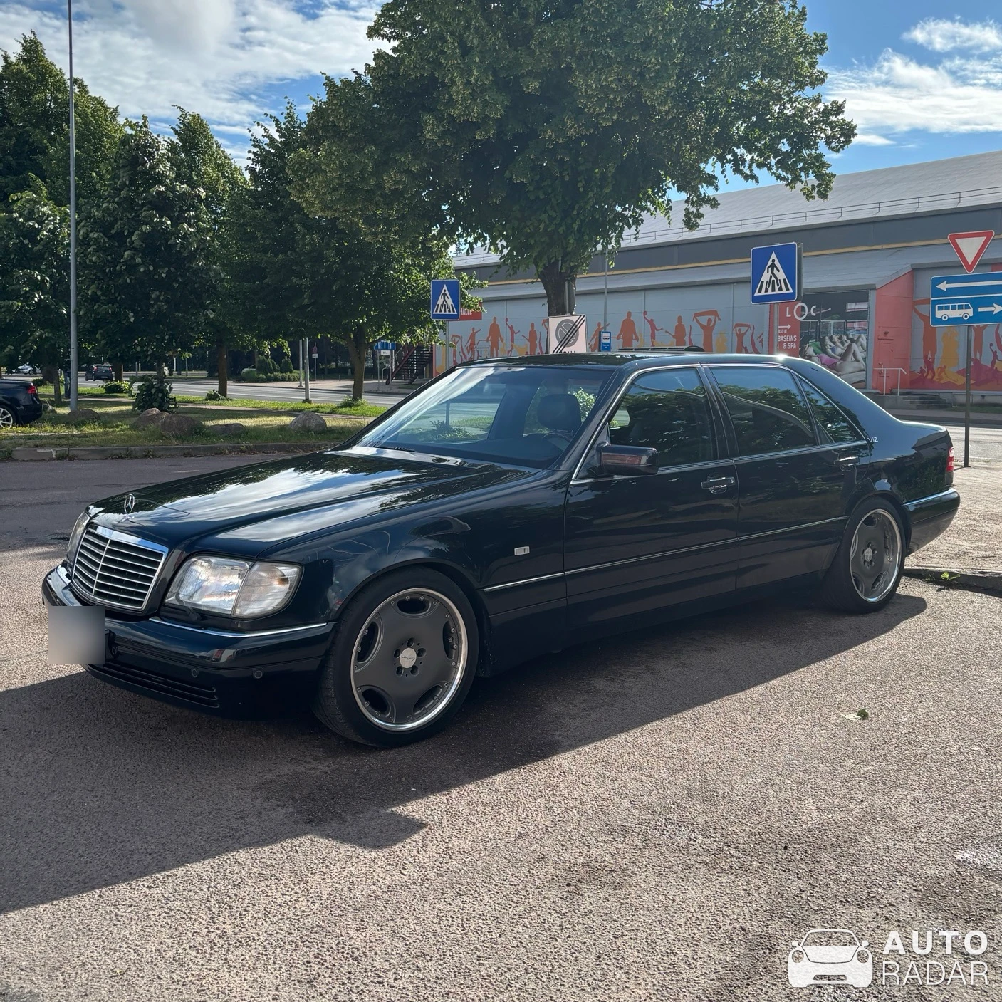 Mercedes-Benz S600 W140 spotted in Liepāja