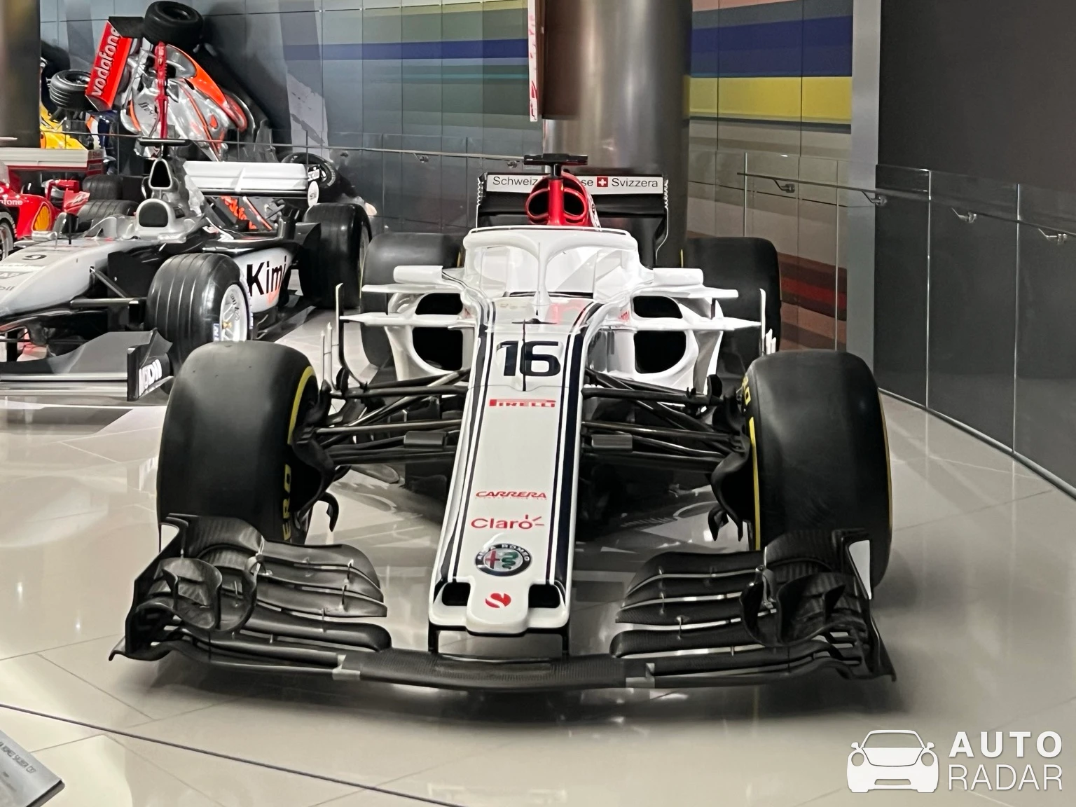 Sauber C37 spotted in Monaco