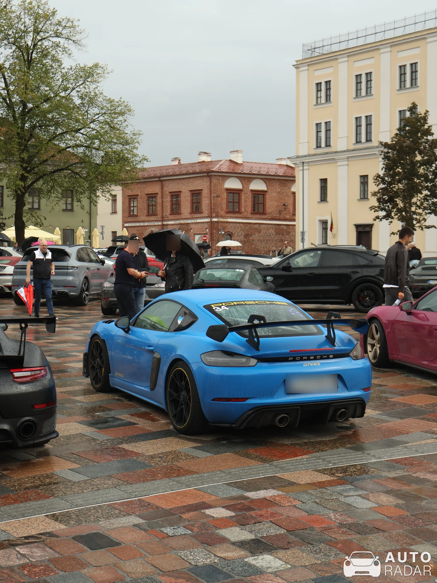 Porsche 718 spotted in Kaunas