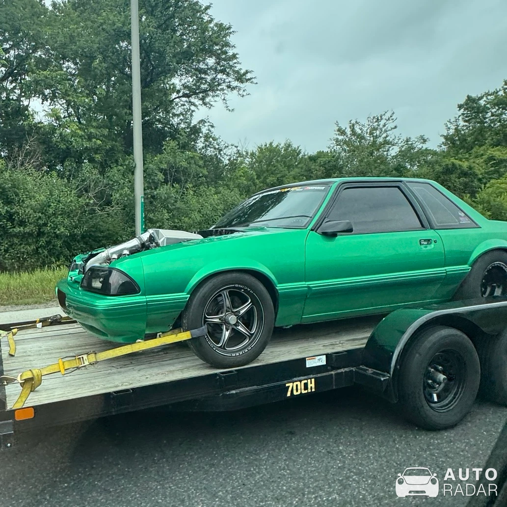 Ford Mustang Foxbody spotted in Frankfort