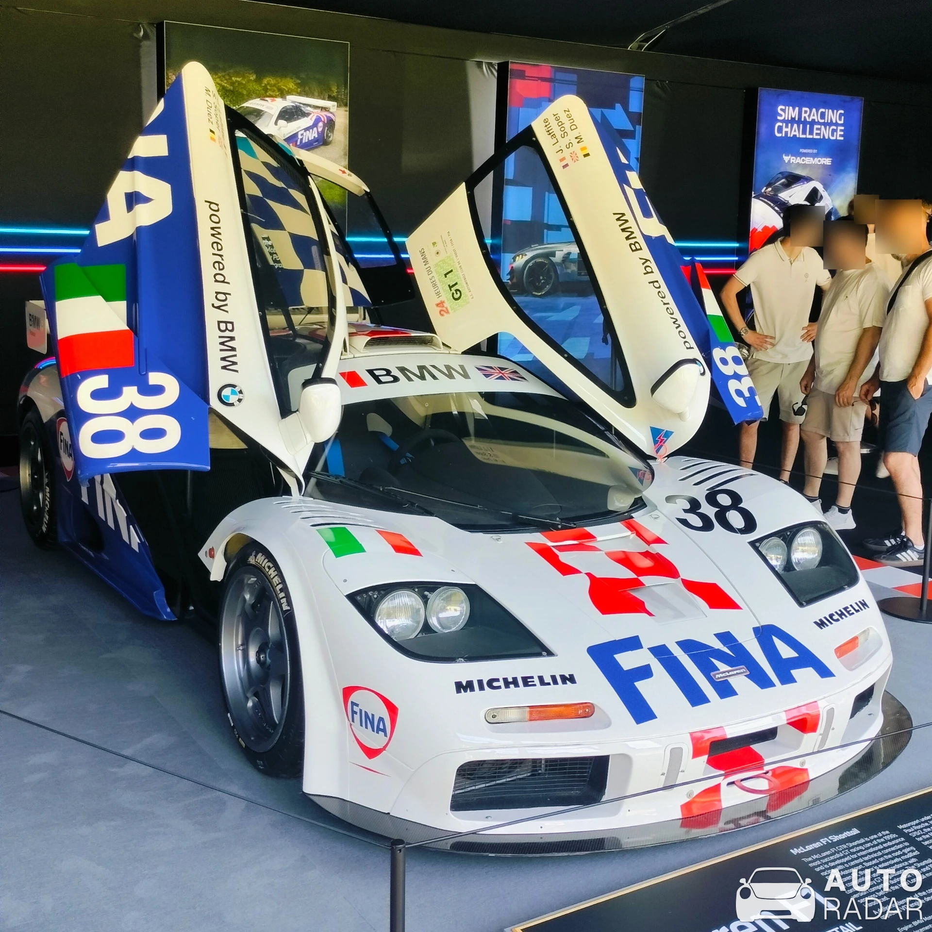 McLaren F1 GTR spotted in Båstad