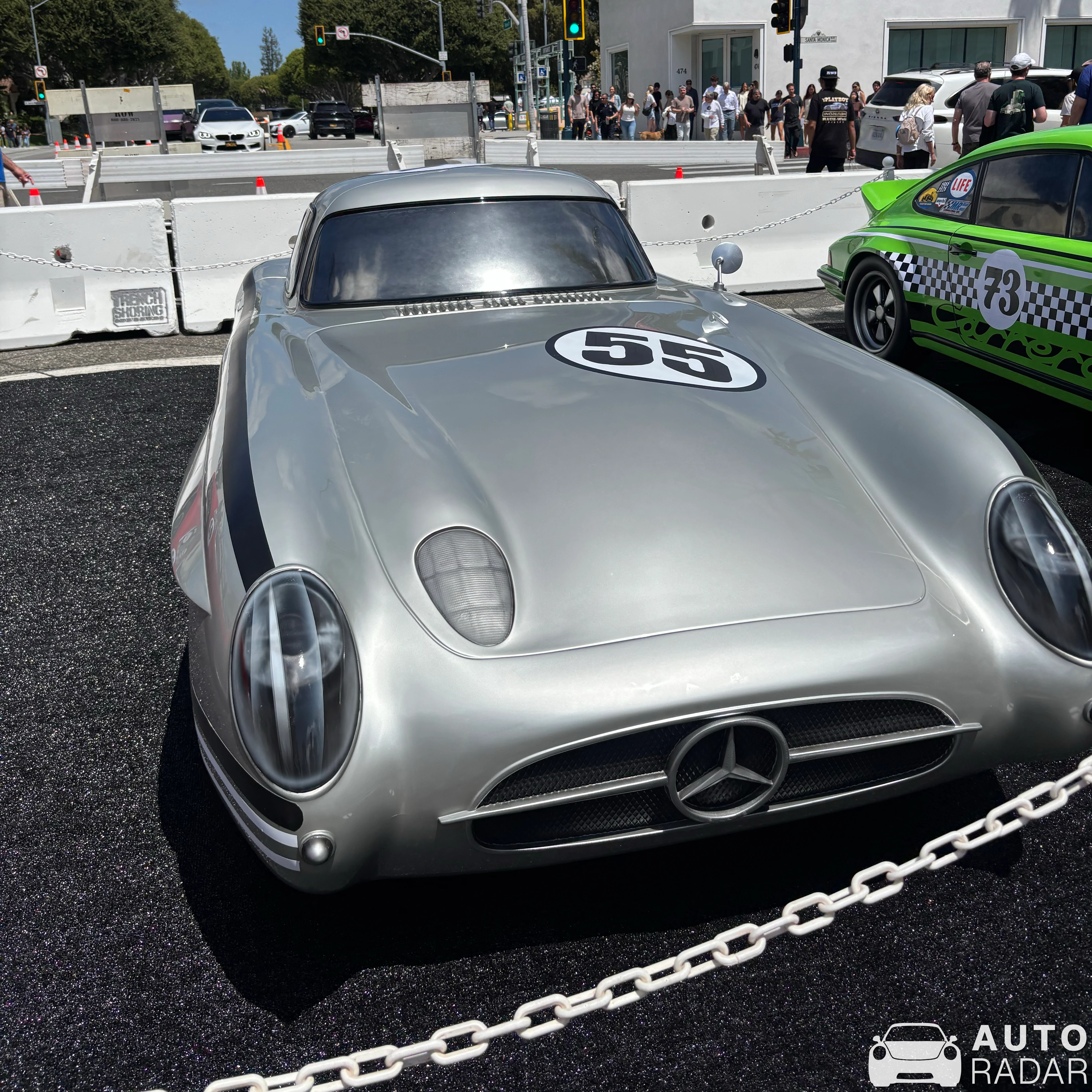 Mercedes-Benz 300SLR Uhlenhaut Coupé spotted in Beverly Hills