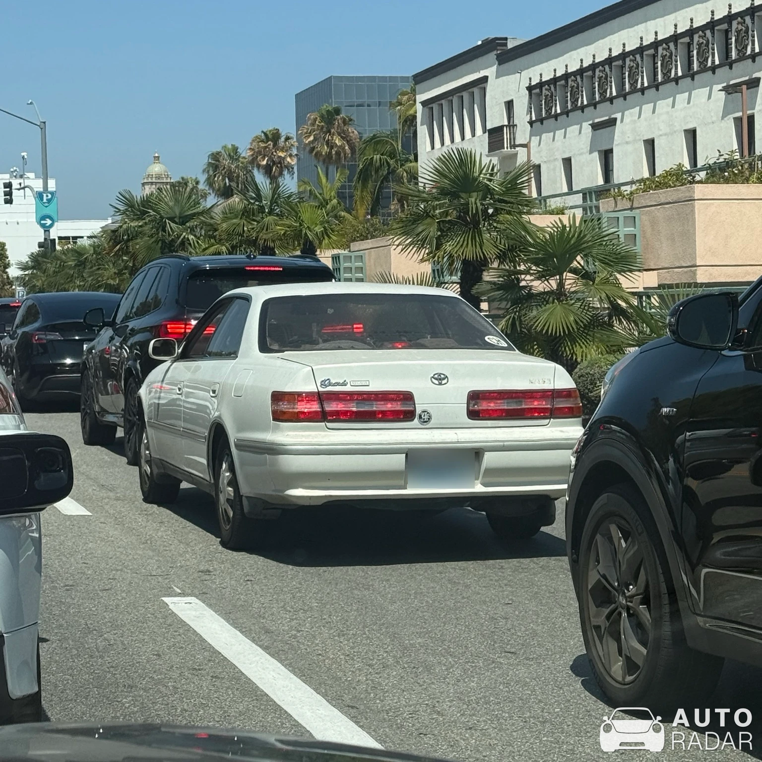 Toyota Mark II spotted in Beverly Hills